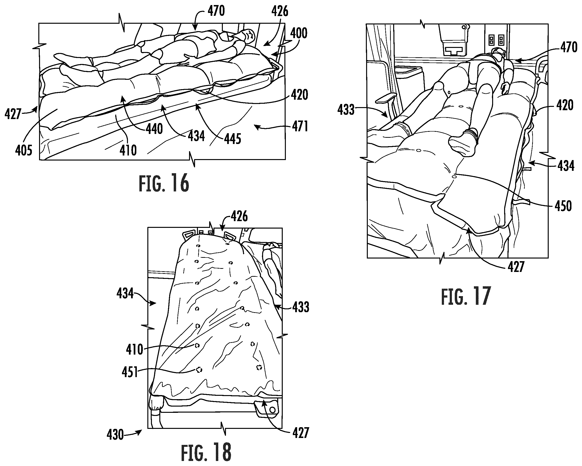 Patent US12564529 Figure 8 – Patient transfer device