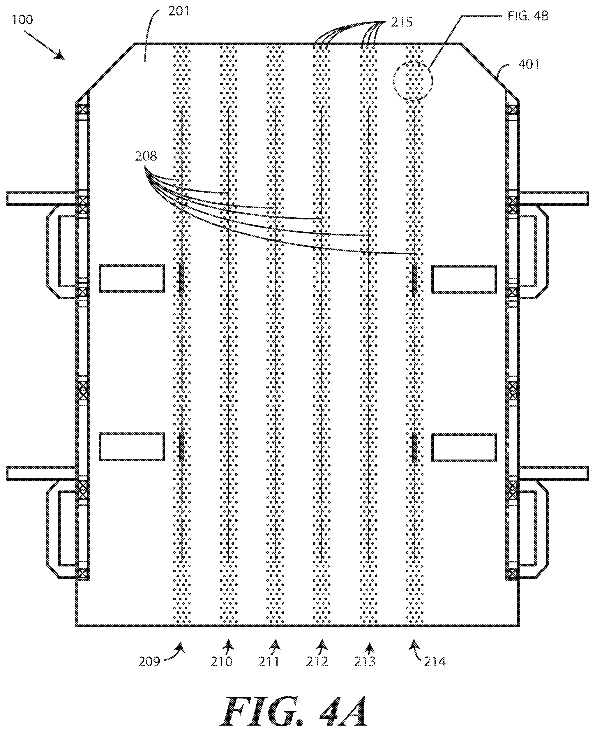Patent US12564530 Figure 5 – Inflatable patient positioner with selectively engaging surface gripping zones