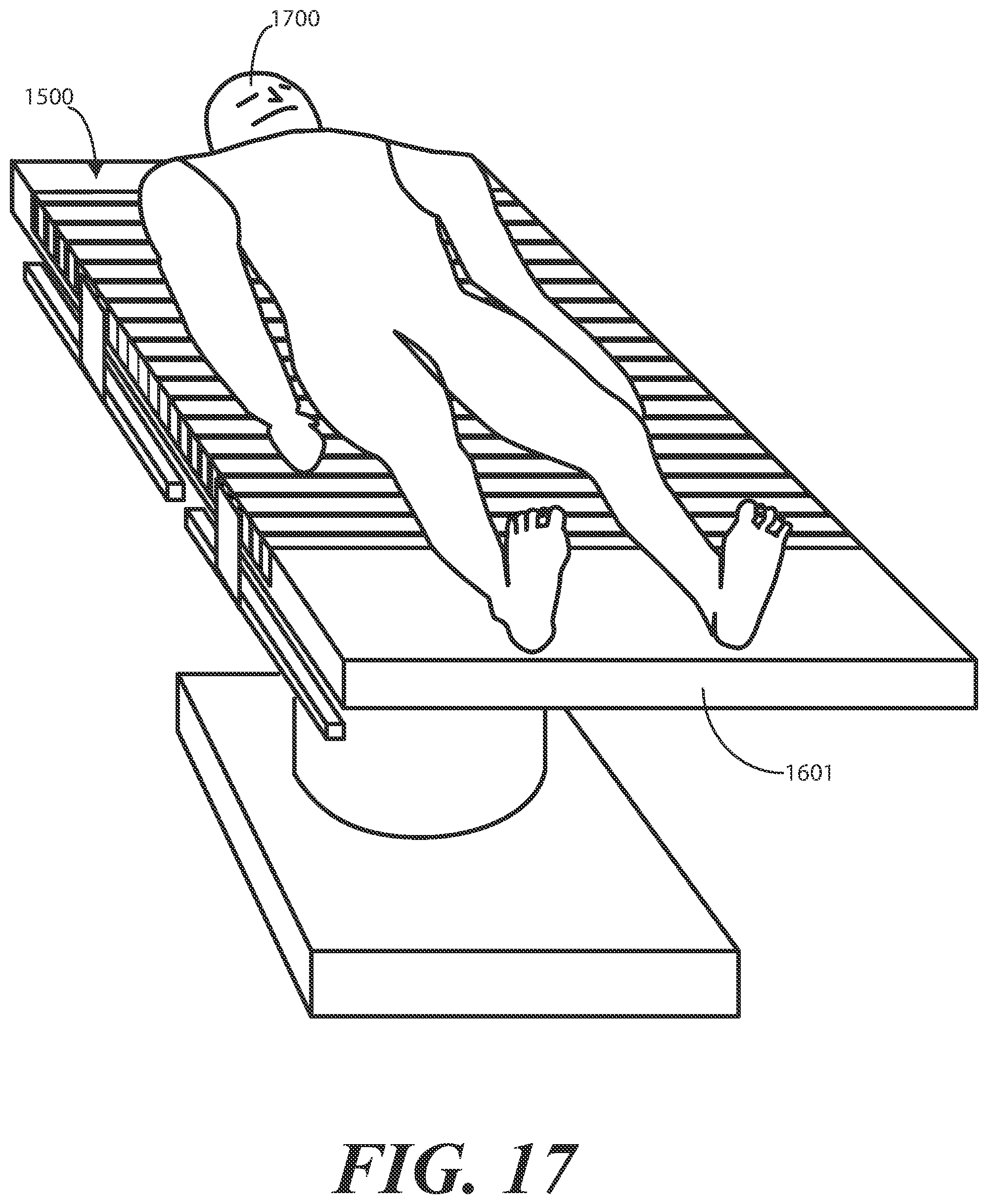 Patent US12564530 Figure 16 – Inflatable patient positioner with selectively engaging surface gripping zones