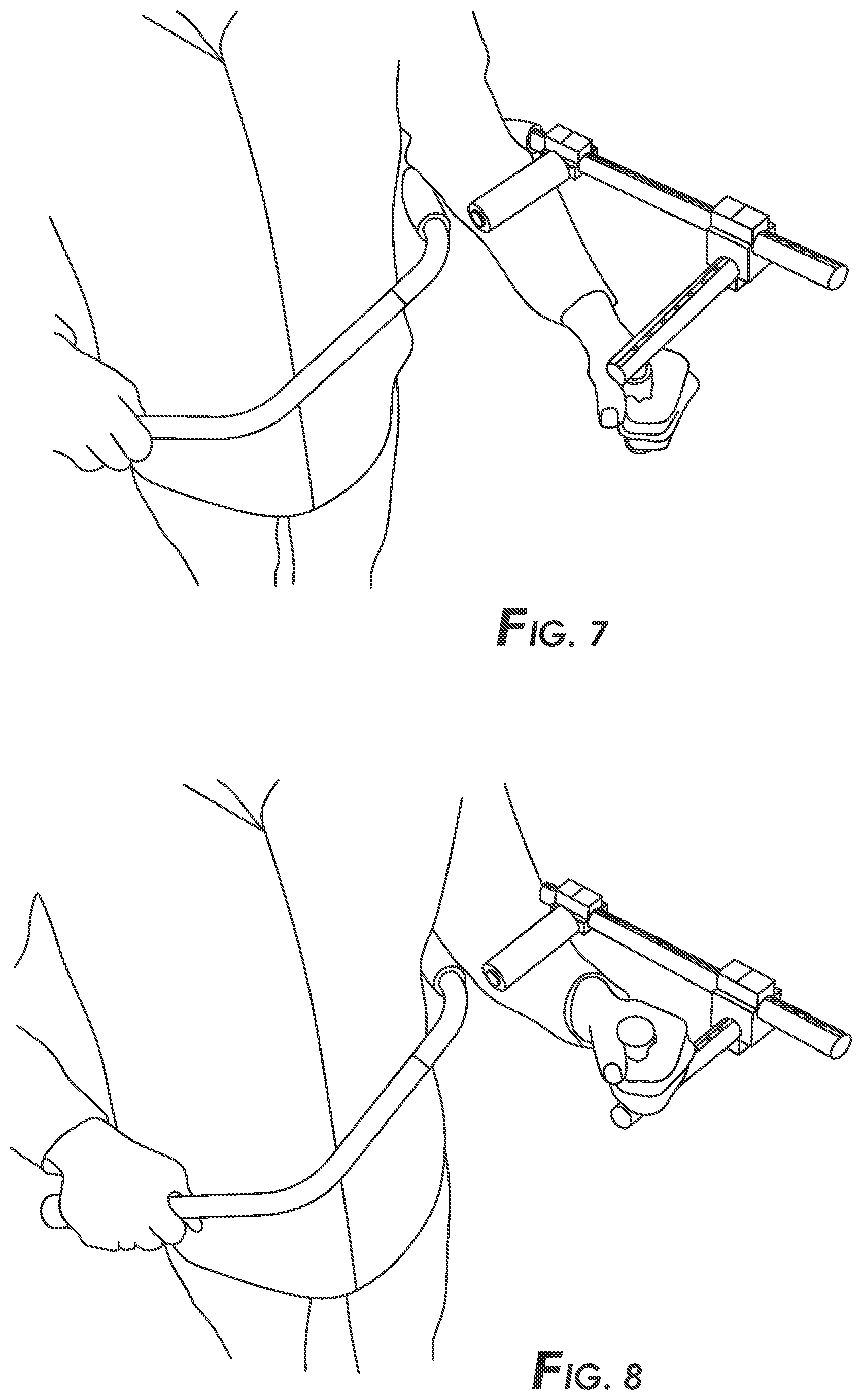 Patent US12564532 Figure 10 – Adjustable, multi-functional shoulder stretching device