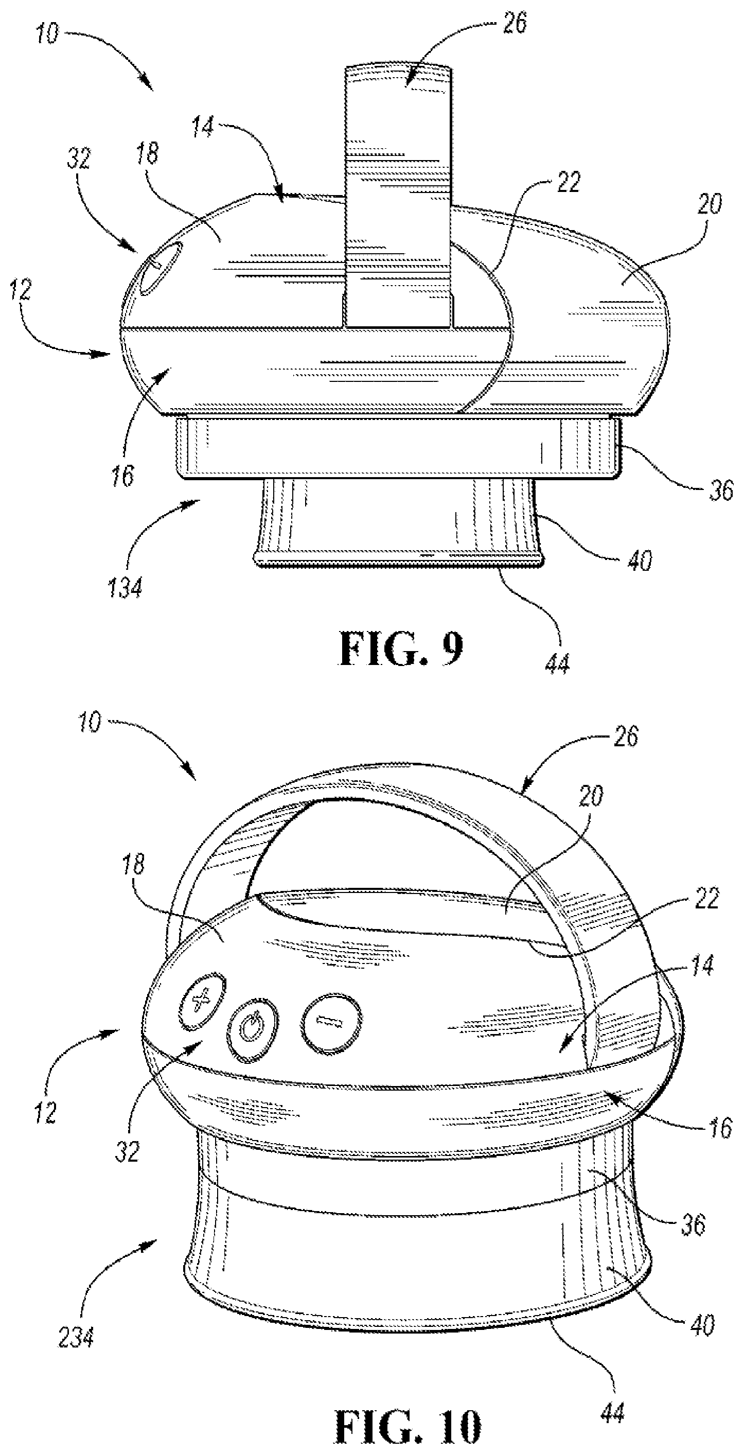 Patent US12564534 Figure 5 – Vacuum massager
