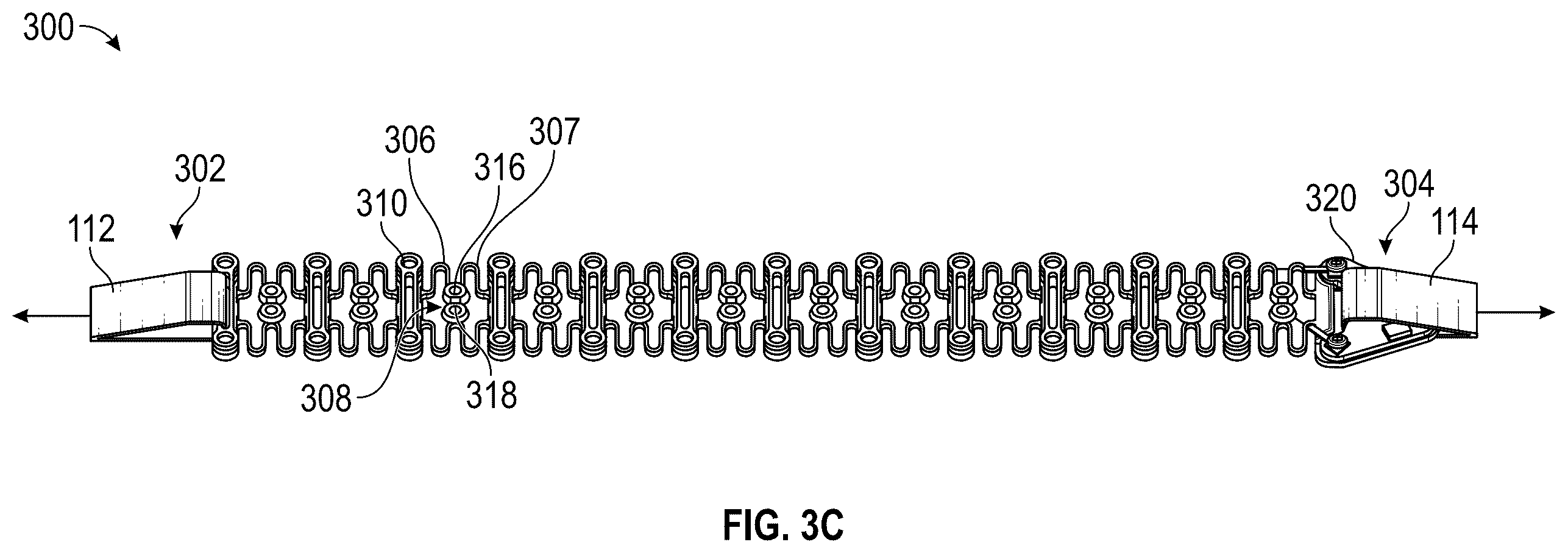 Patent US12564537 Figure 5 – Electro-actuatable compression garments with shape memory elements