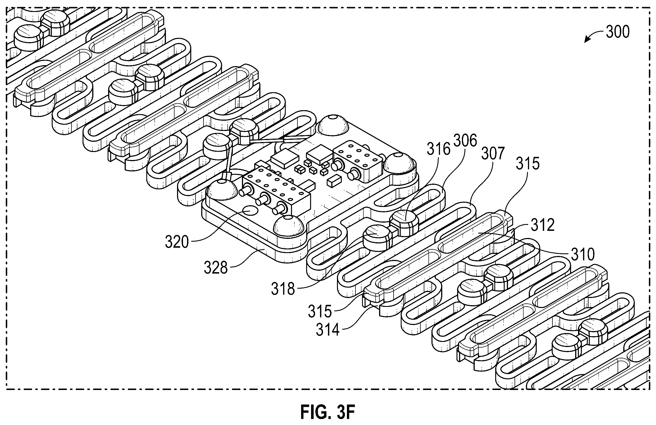 Patent US12564537 Figure 8 – Electro-actuatable compression garments with shape memory elements