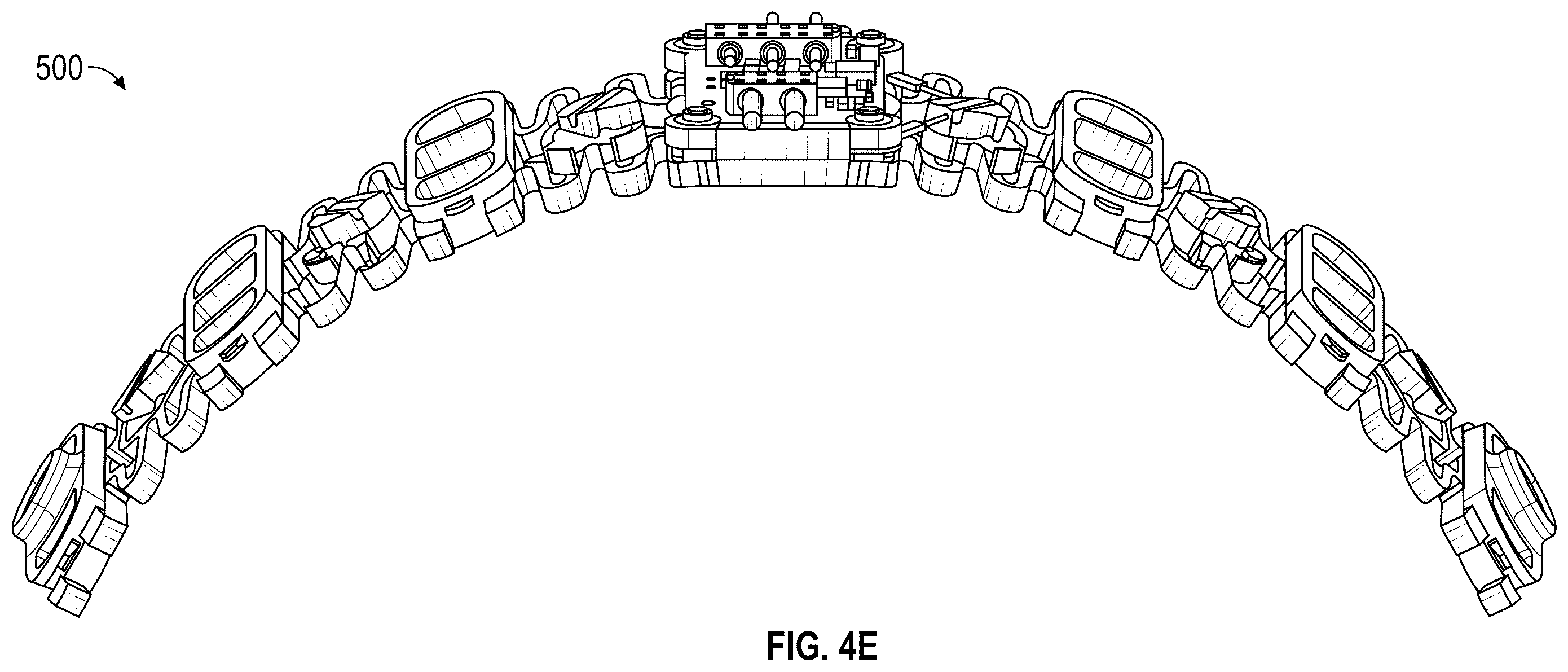 Patent US12564537 Figure 15 – Electro-actuatable compression garments with shape memory elements