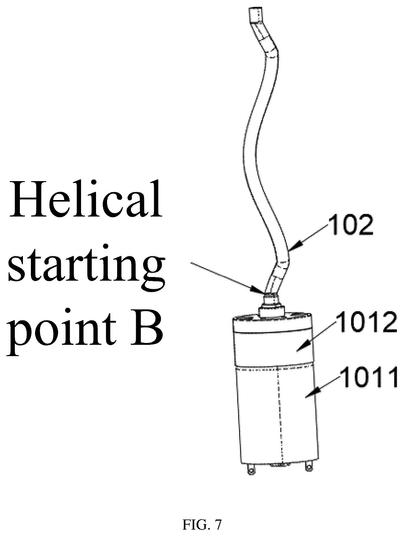 Patent US12564538 Figure 4 – Chain-type massage structure and massager
