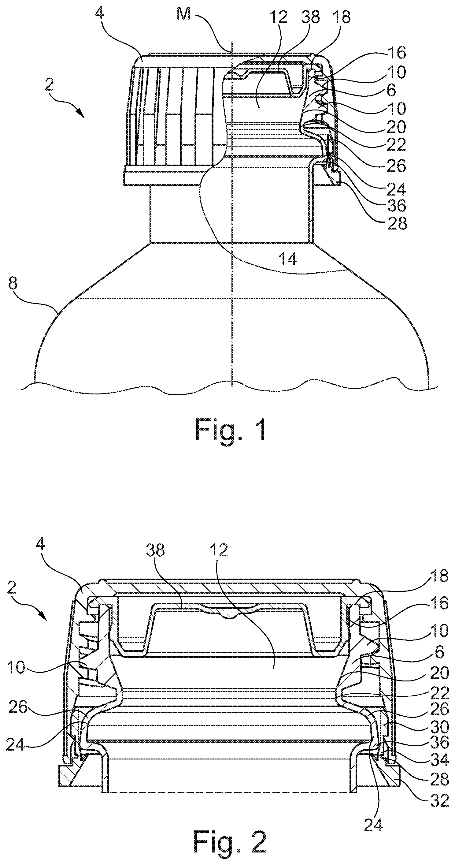 Patent US12564542 Figure 1 – Medical fluid container