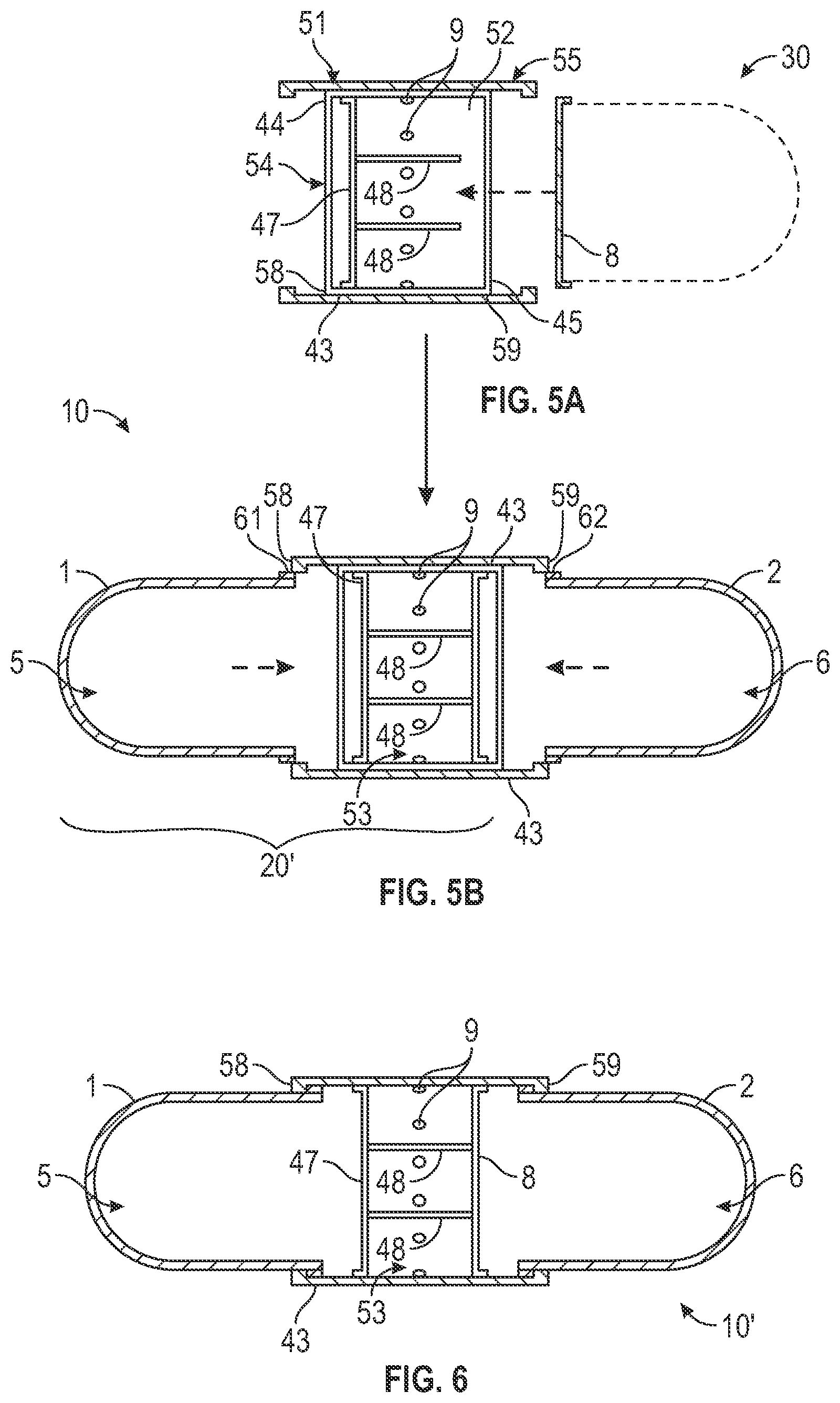 Patent US12564557 Figure 3 – Dual release dosage form capsule and methods, devices and systems for making same
