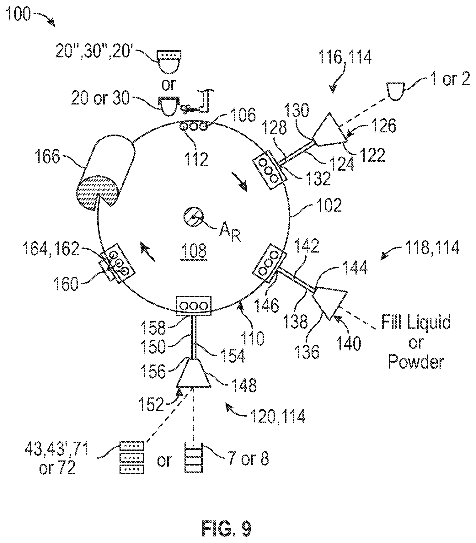Patent US12564557 Figure 5 – Dual release dosage form capsule and methods, devices and systems for making same