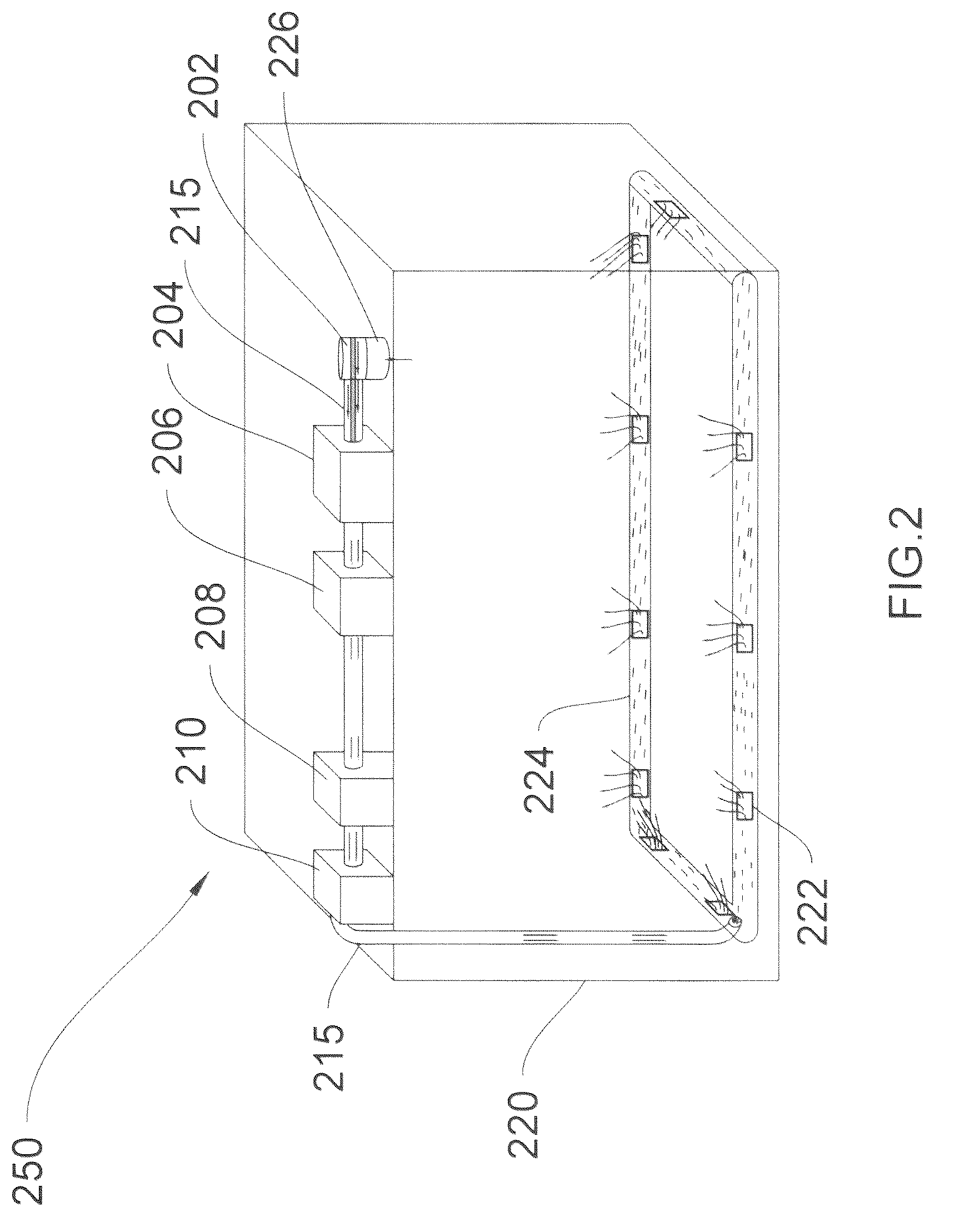 Patent US12564627 Figure 2 – System for producing and delivering contactless veterinary passive immunization