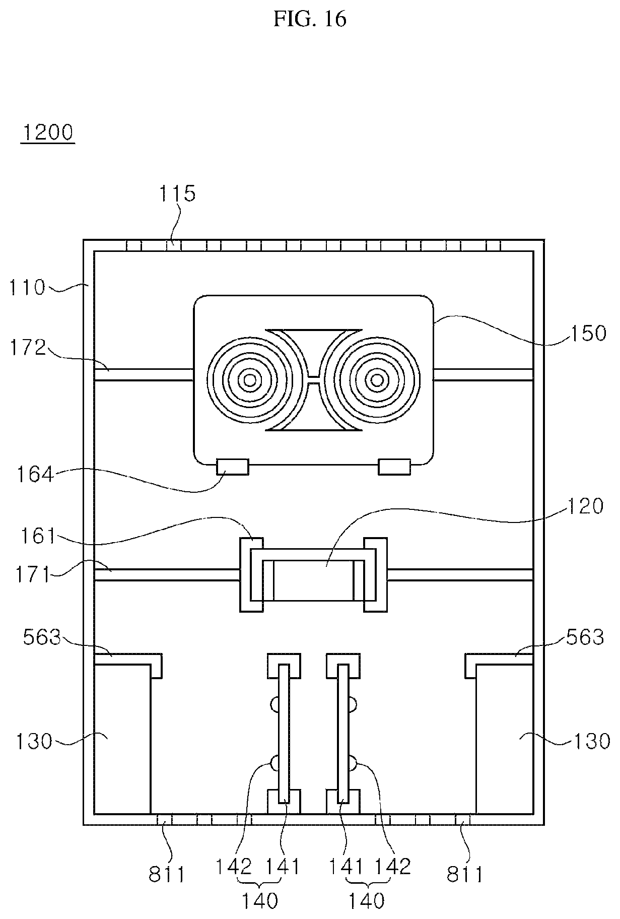 Patent US12564653 Figure 13 – Deodorization module and electronic device comprising same