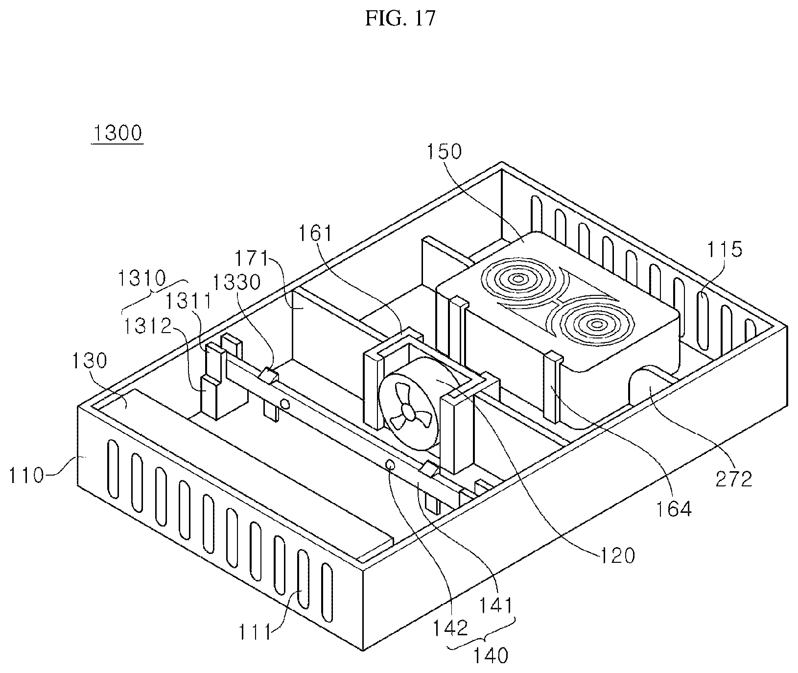 Patent US12564653 Figure 14 – Deodorization module and electronic device comprising same
