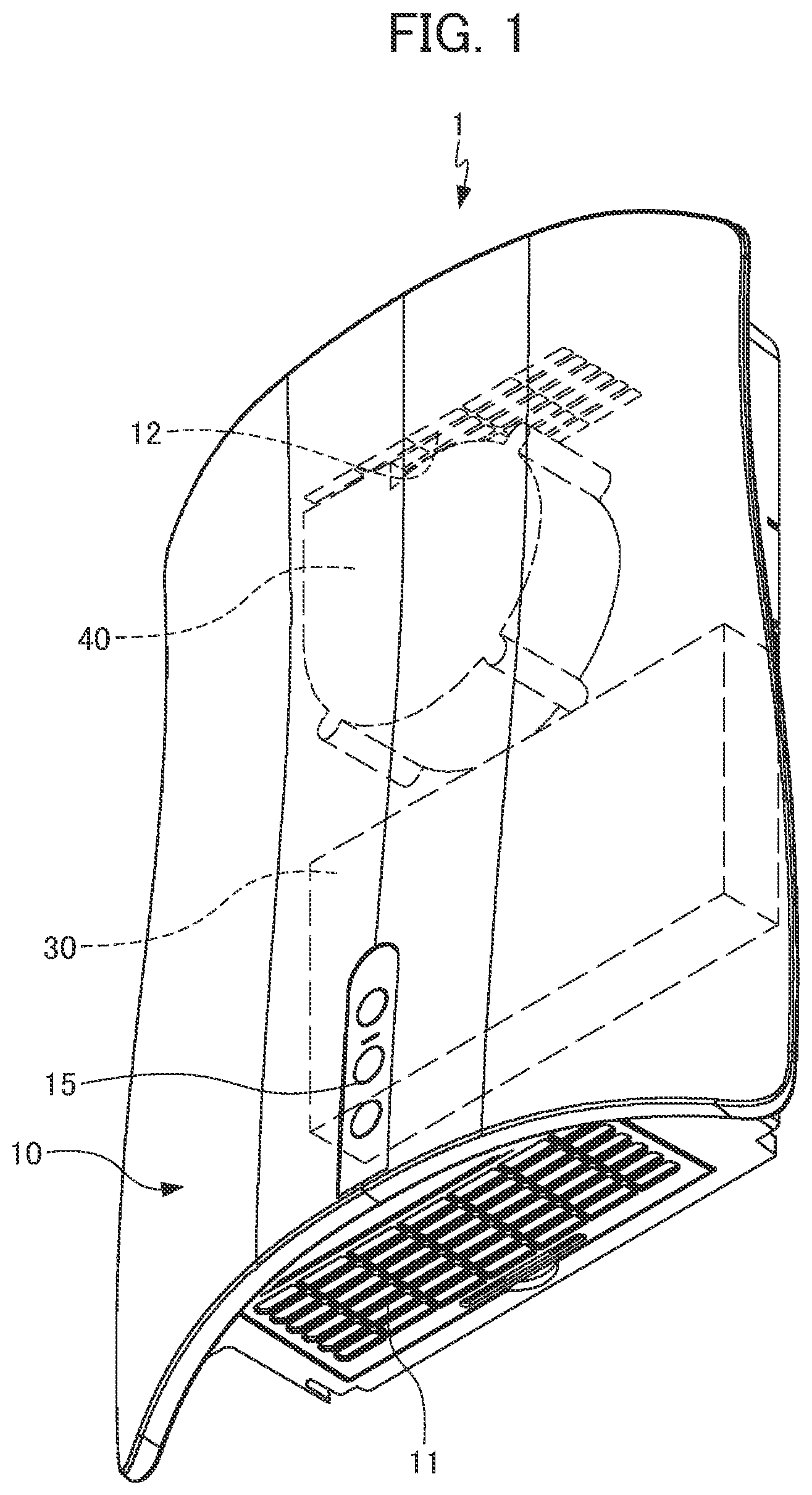 Patent US12564654 Figure 1 – Deodorization apparatus