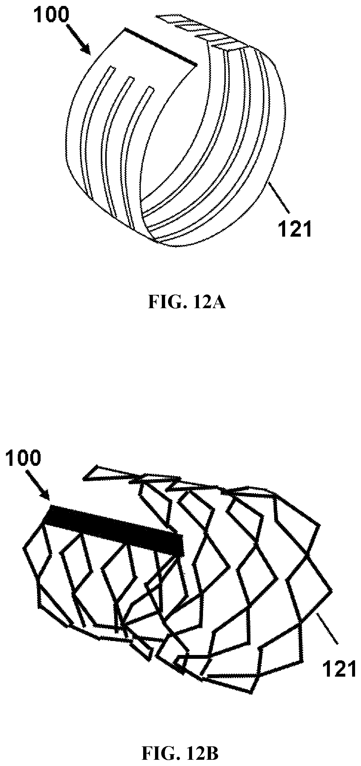 Patent US12564659 Figure 12 – Implantable scaffolds for treatment of sinusitis