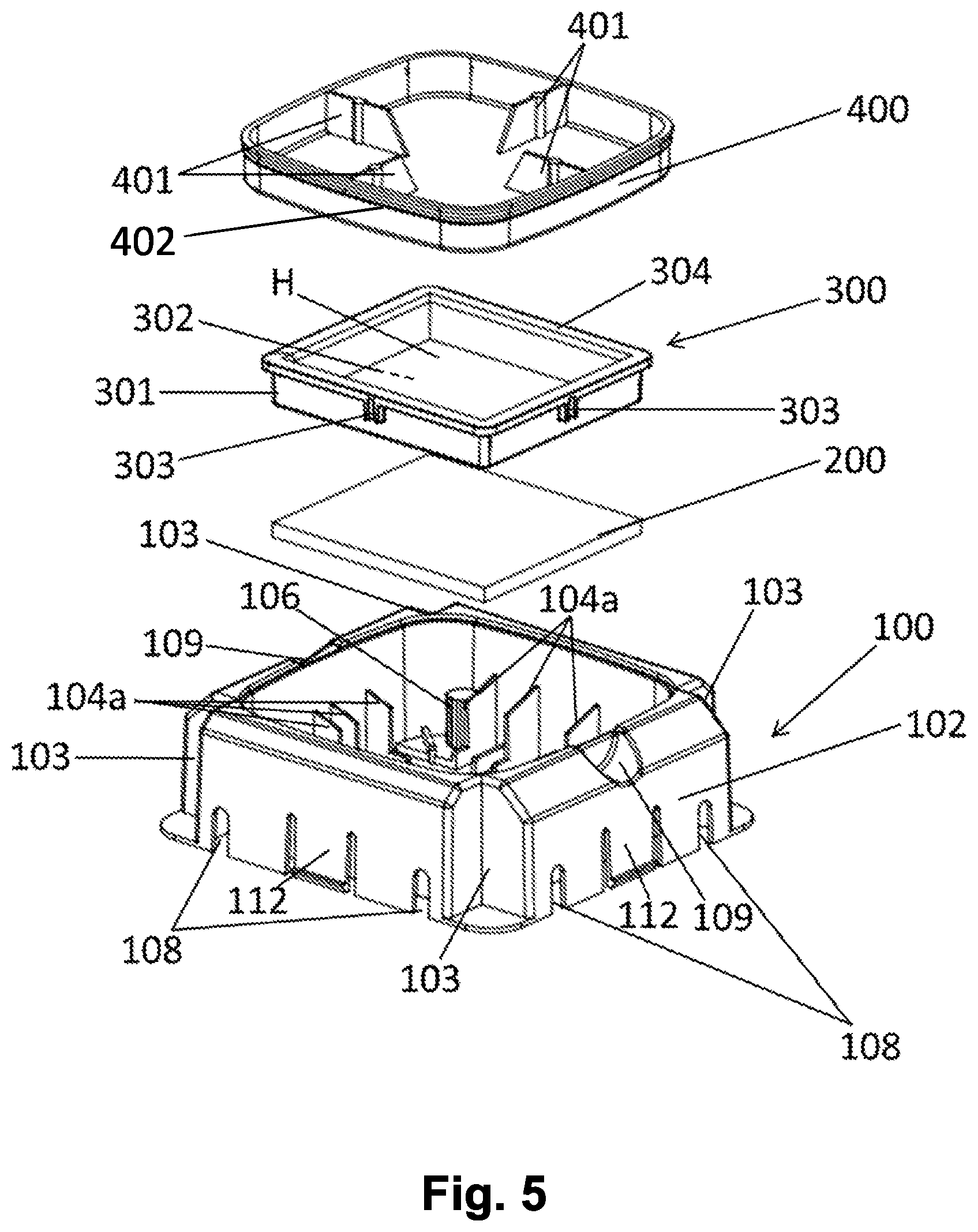 Patent US12564662 Figure 7 – Disposable system and method for preparing a compressed hydrogel