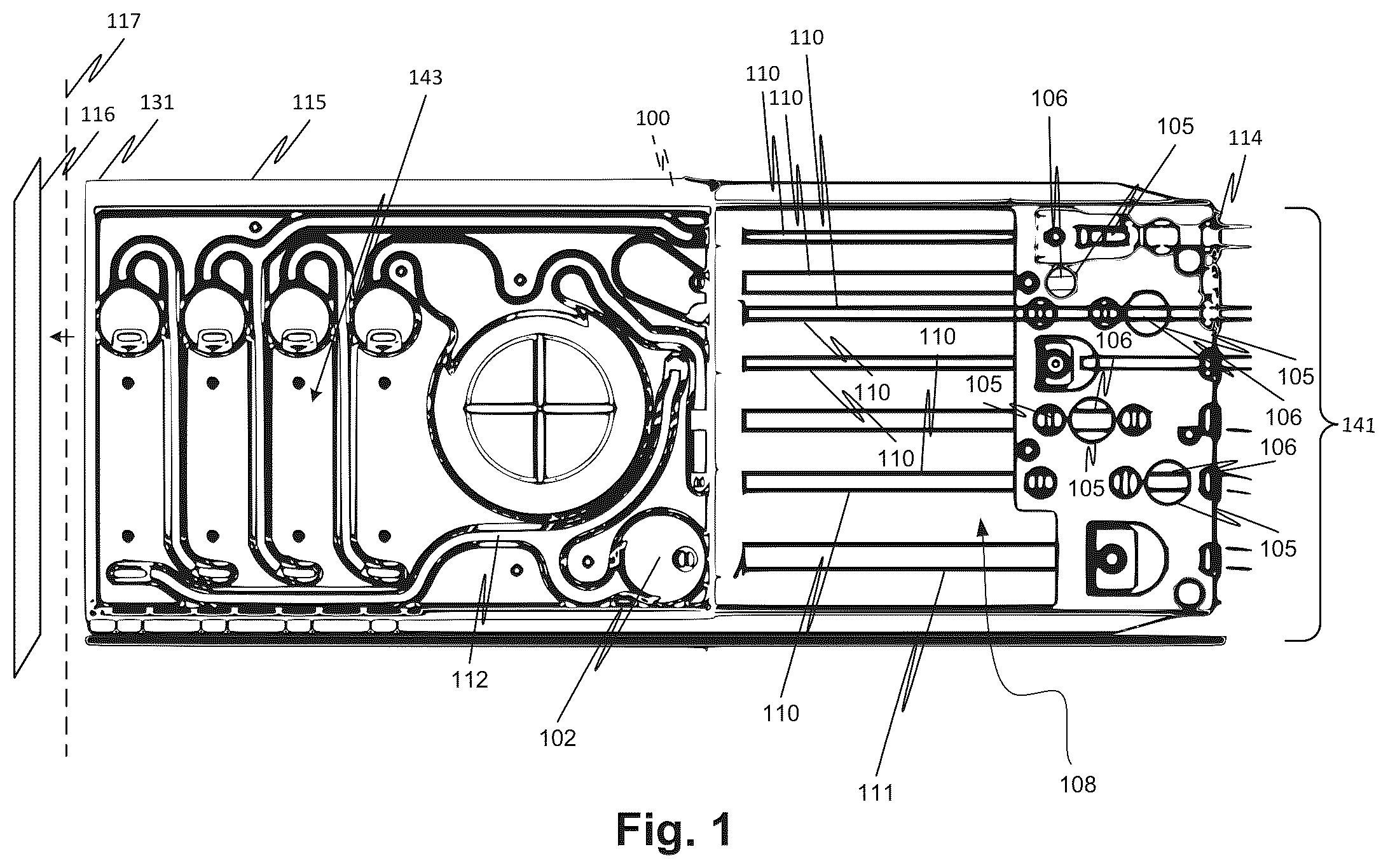 Patent US12564664 Figure 1 – Treatment fluid devices methods and systems