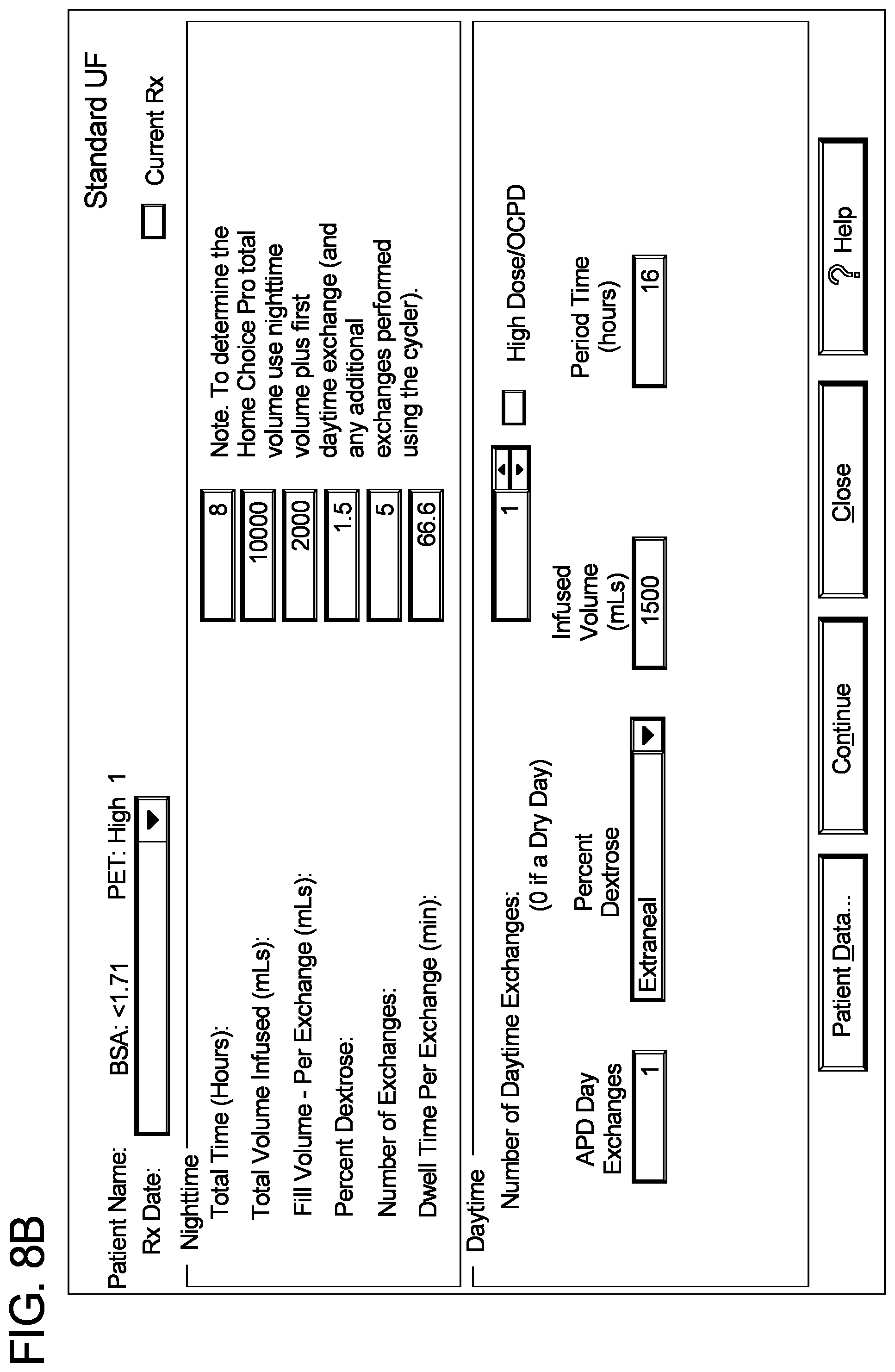 Patent US12564665 Figure 16 – Dialysis apparatus including therapy prescription selection