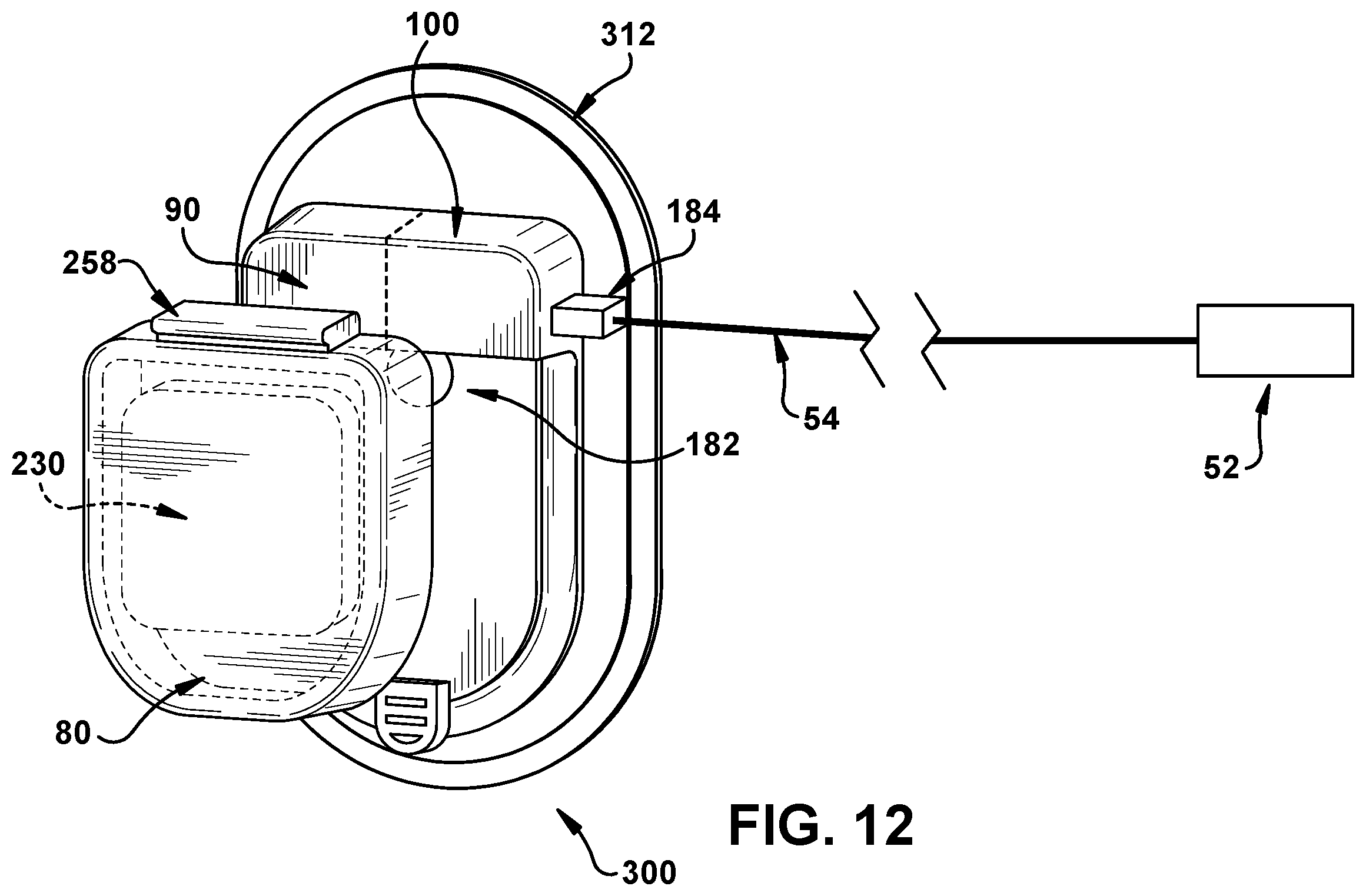 Patent US12564669 Figure 8 – Ambulatory fluid drainage and collection device