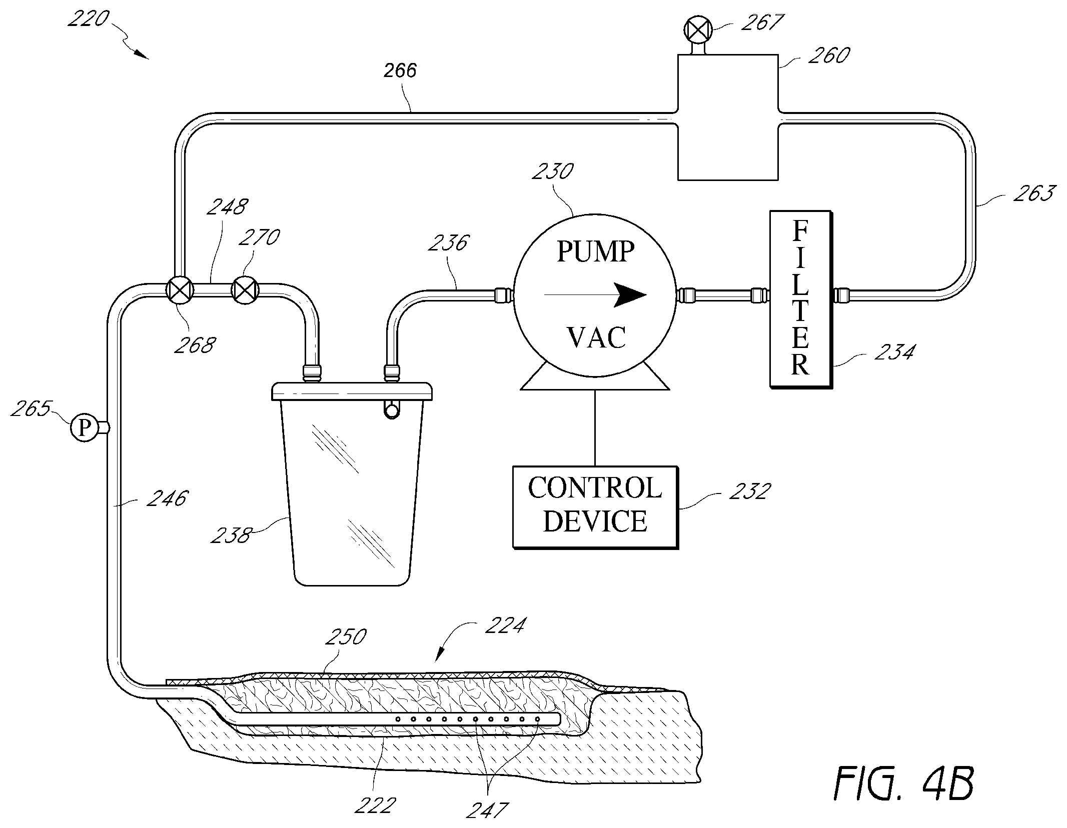 Patent US12564670 Figure 5 – Sustained variable negative pressure wound treatment and method of controlling same