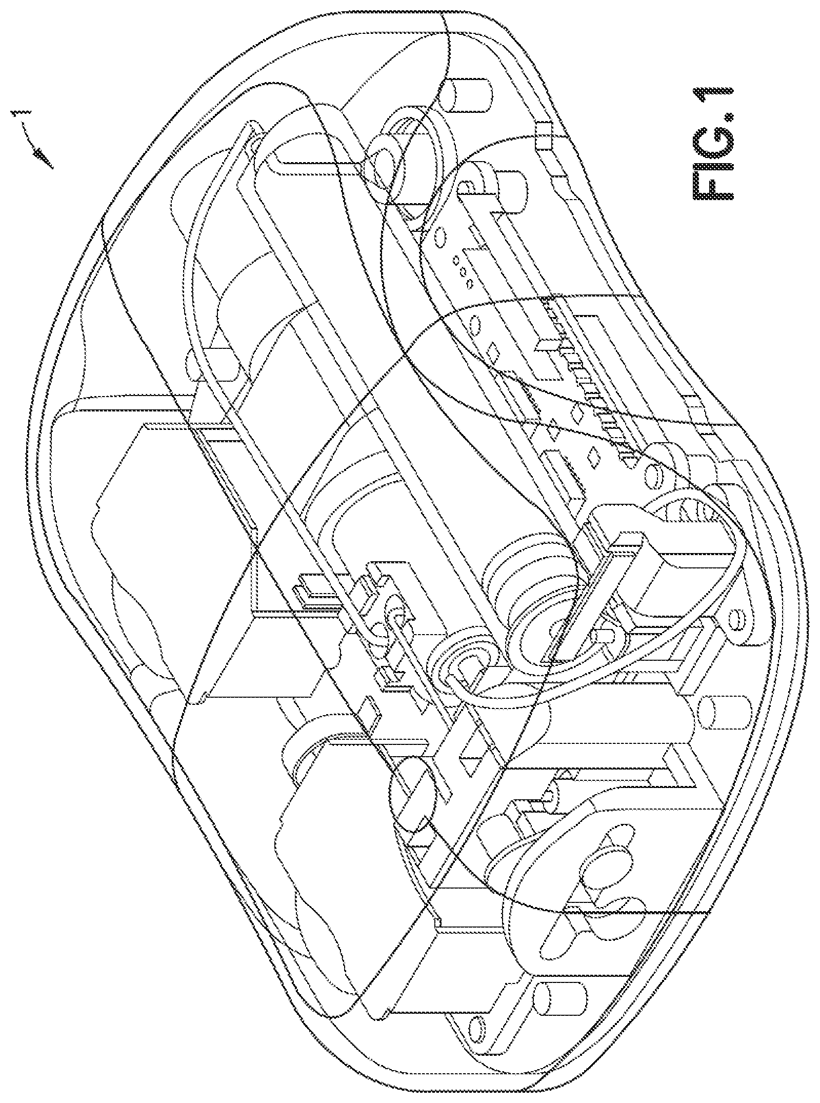 Patent US12564672 Figure 1 – Fluid interconnection scheme between reservoir, pump and filling member