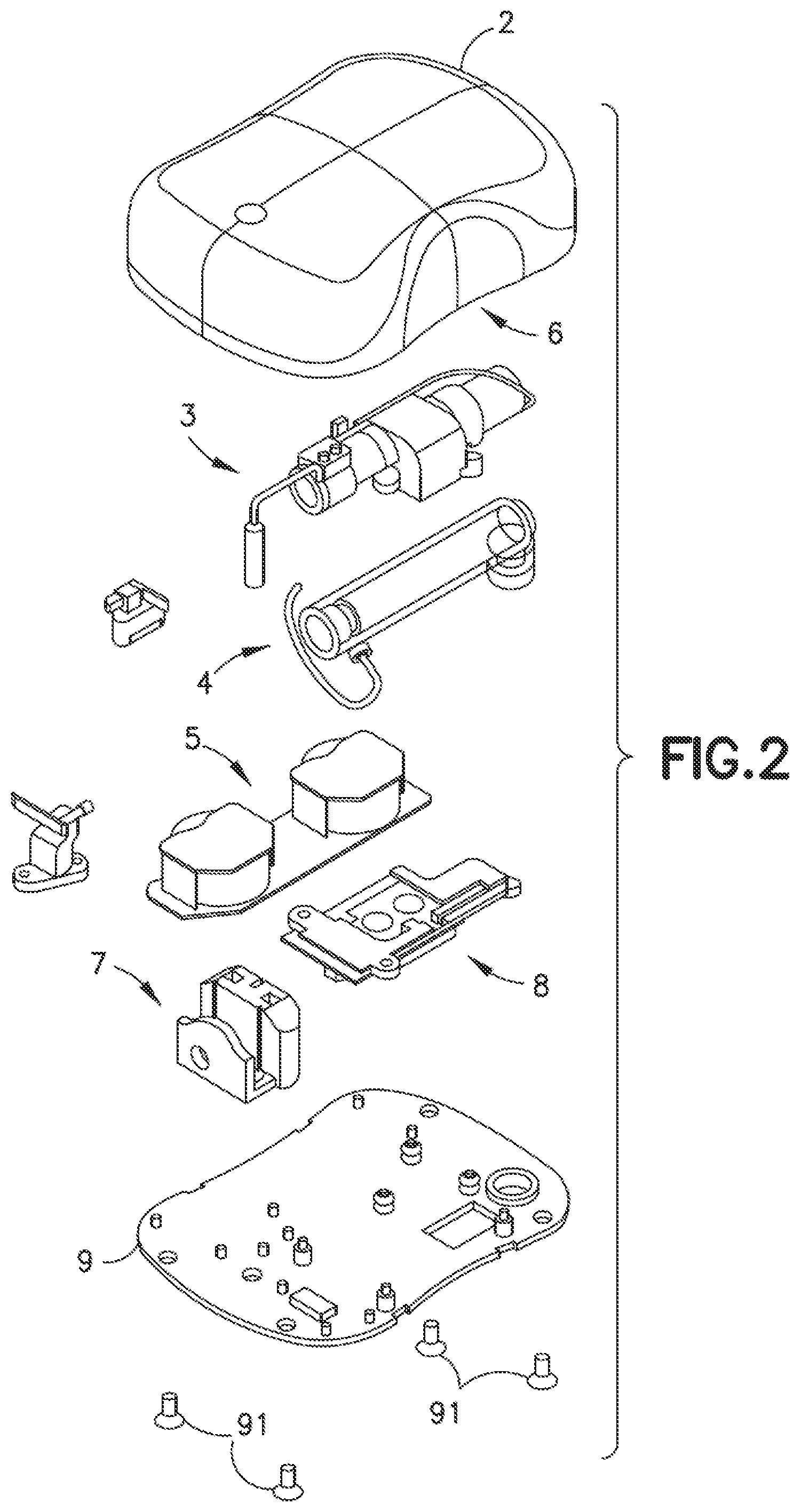 Patent US12564672 Figure 2 – Fluid interconnection scheme between reservoir, pump and filling member