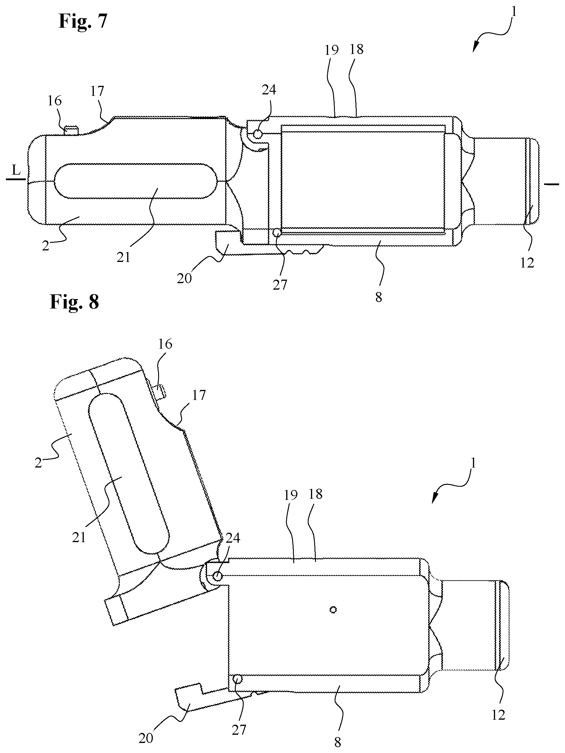 Patent US12564681 Figure 3 – Pen-like syringe system