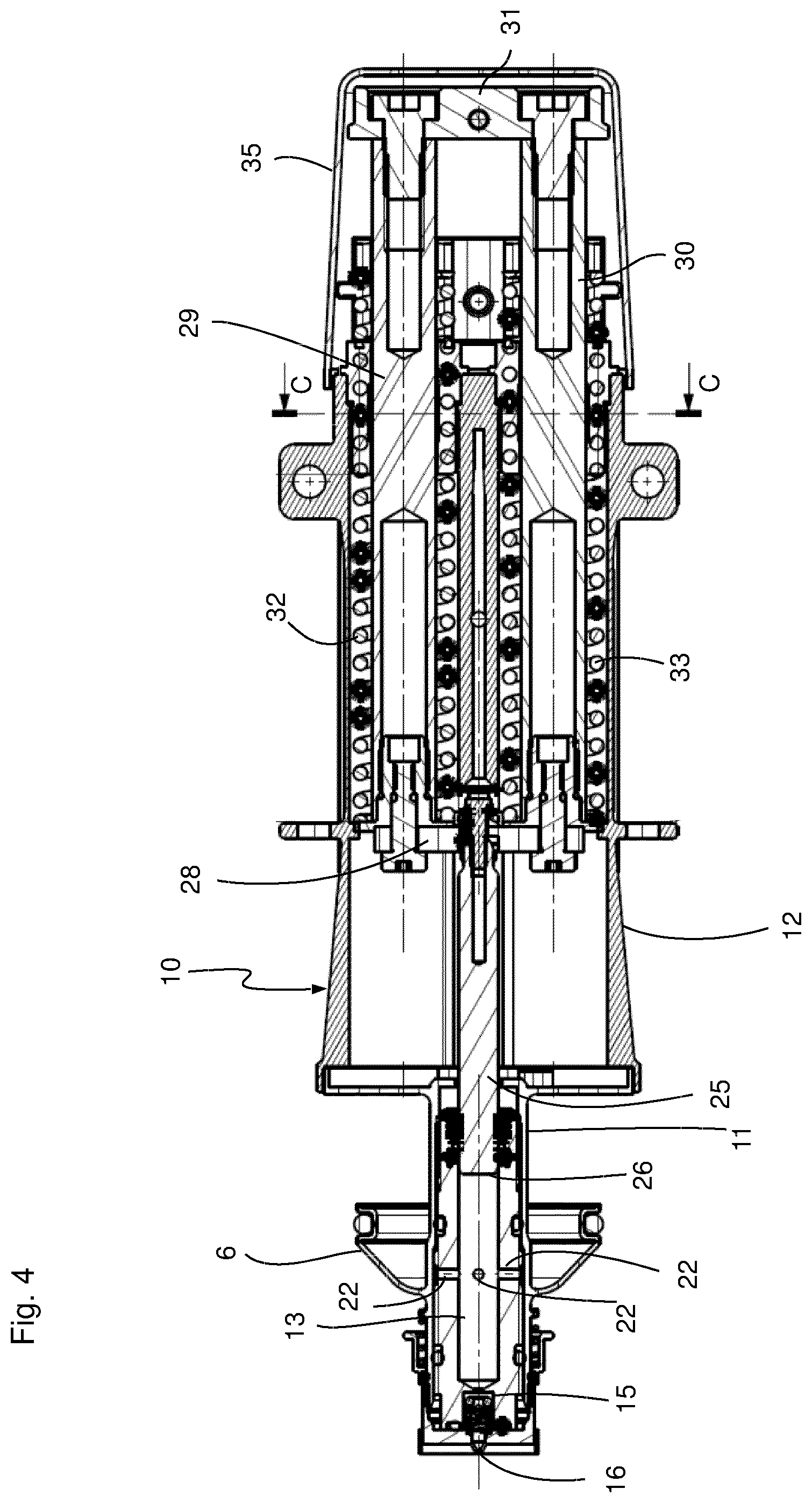 Patent US12564683 Figure 3 – Device for administering a fluid