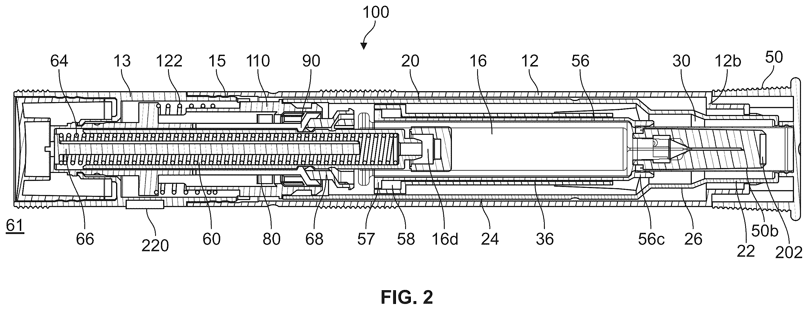 Patent US12564686 Figure 2 – RFID tag enabled shield assembly