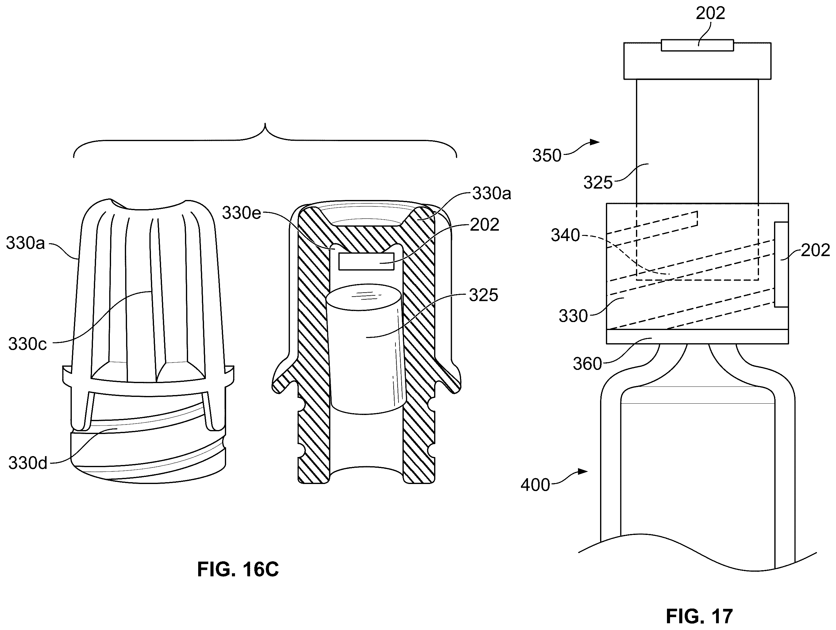 Patent US12564686 Figure 14 – RFID tag enabled shield assembly