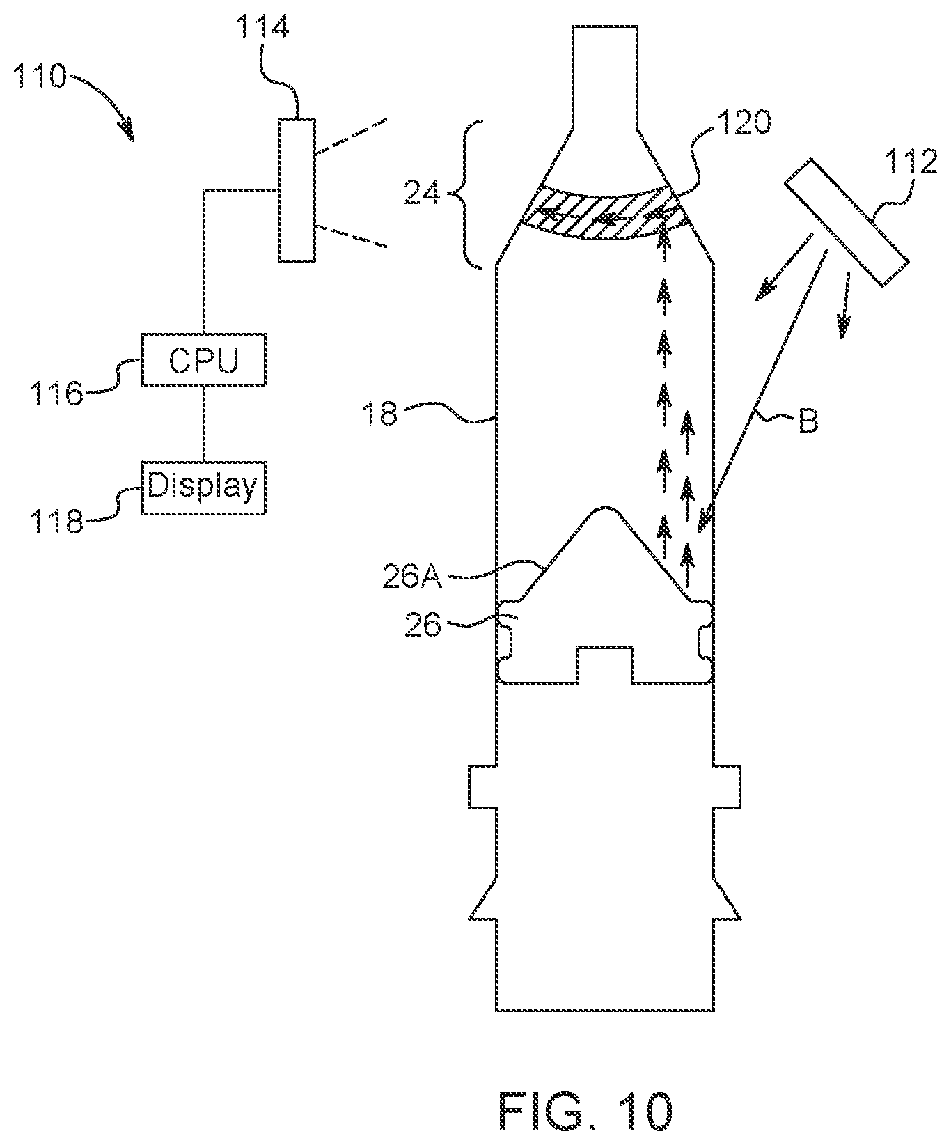 Patent US12564688 Figure 11 – System and method for syringe fluid fill verification and image recognition of power injector system features