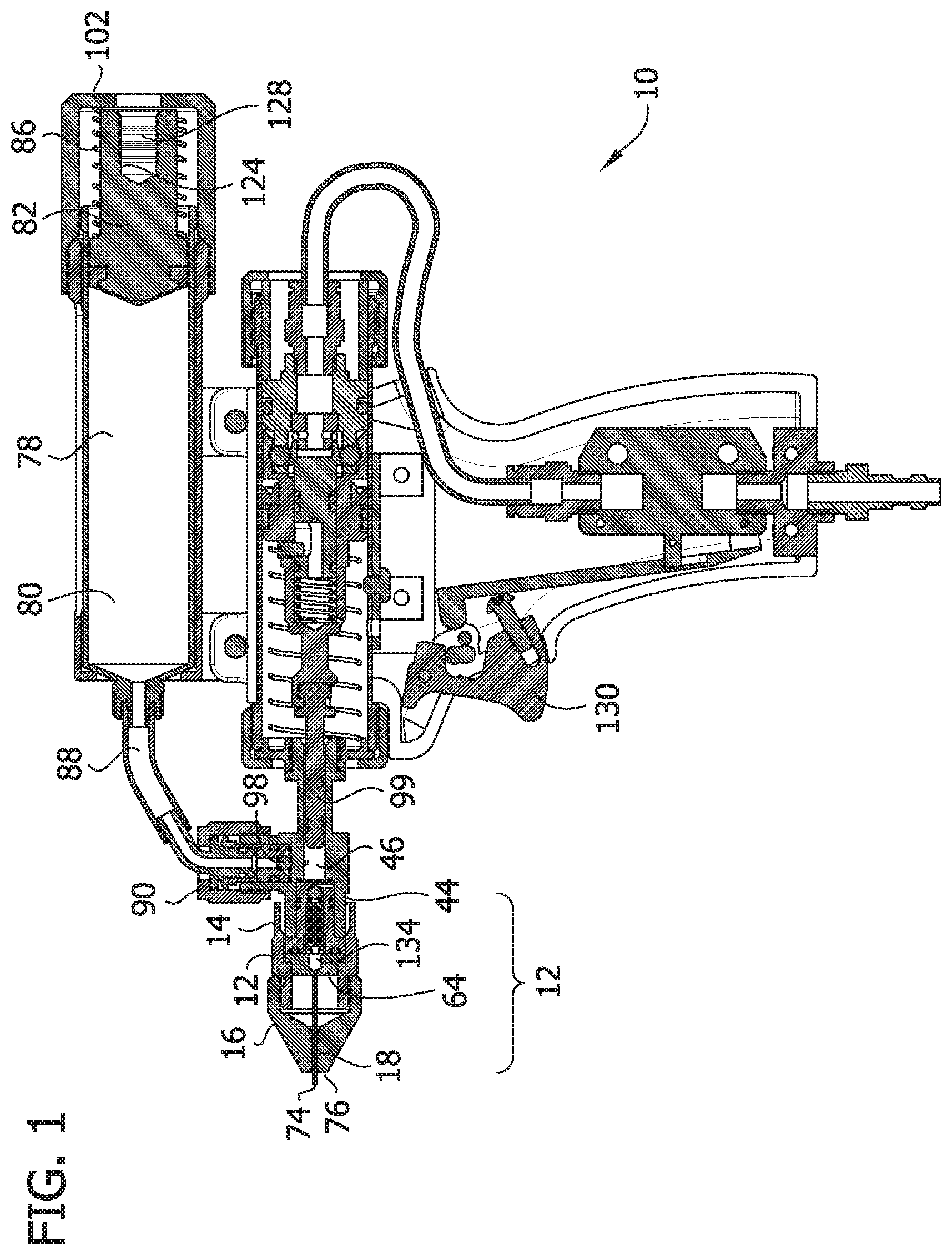 Patent US12564689 Figure 1 – Injection device and components thereof