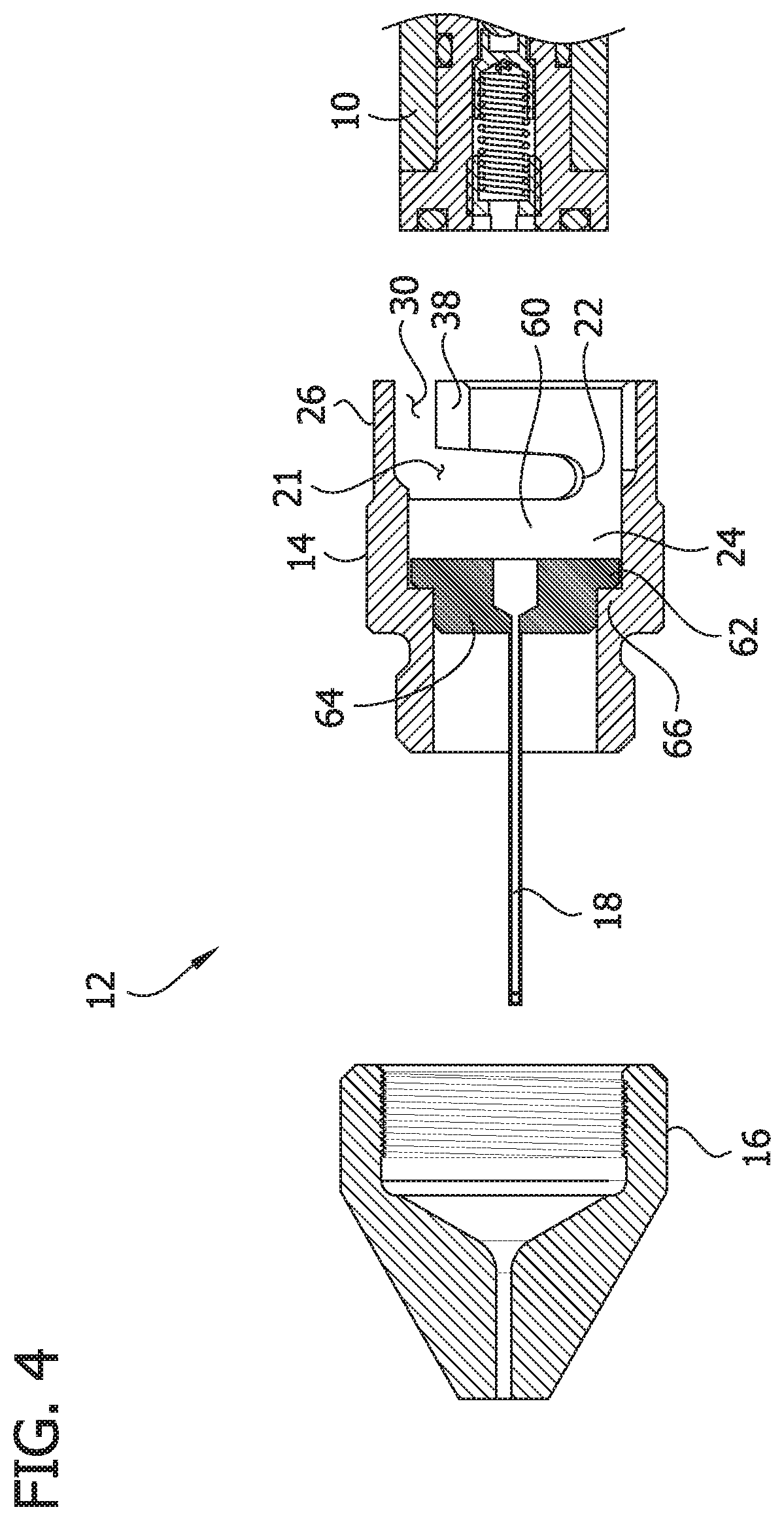 Patent US12564689 Figure 4 – Injection device and components thereof