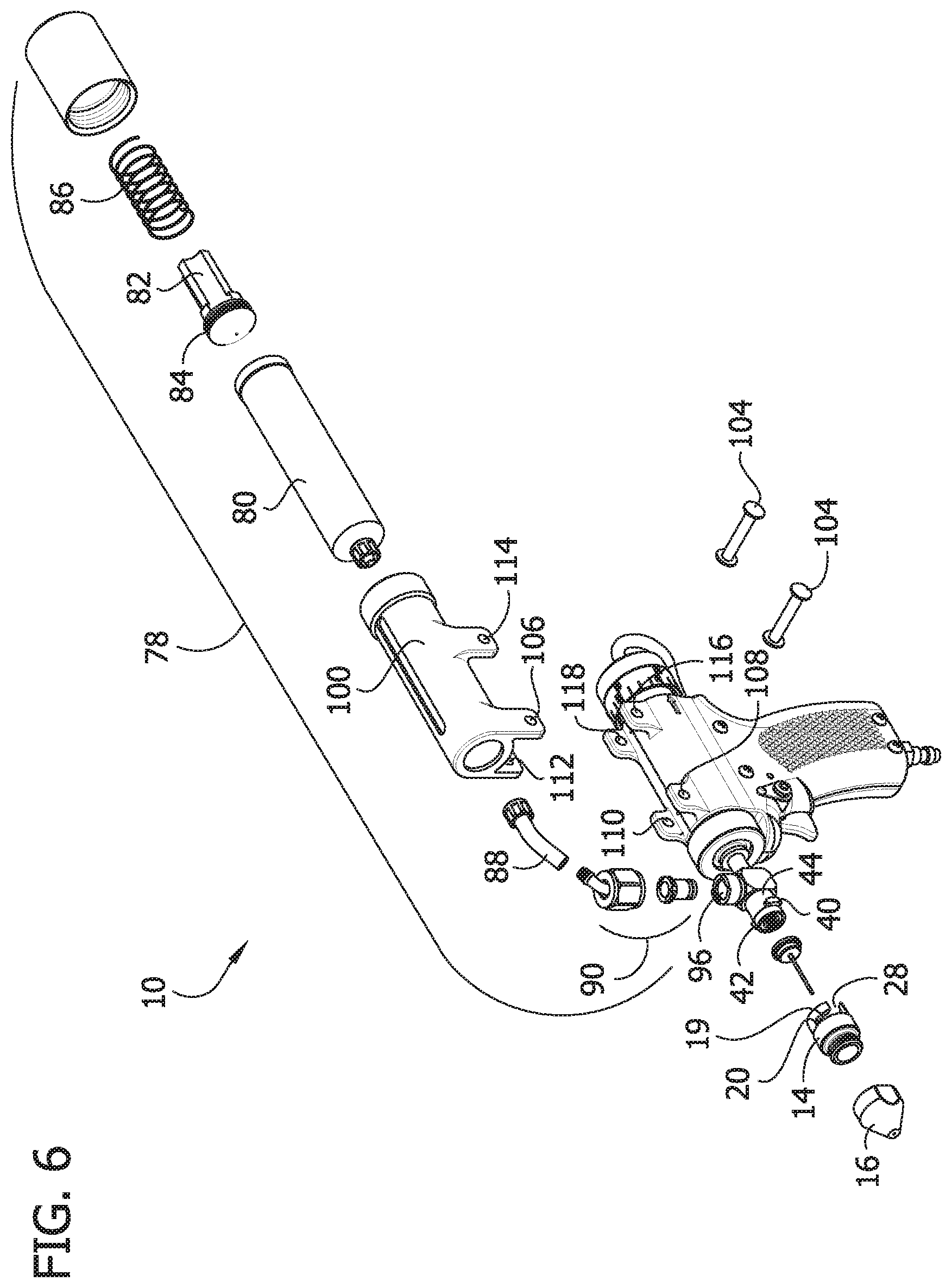 Patent US12564689 Figure 6 – Injection device and components thereof