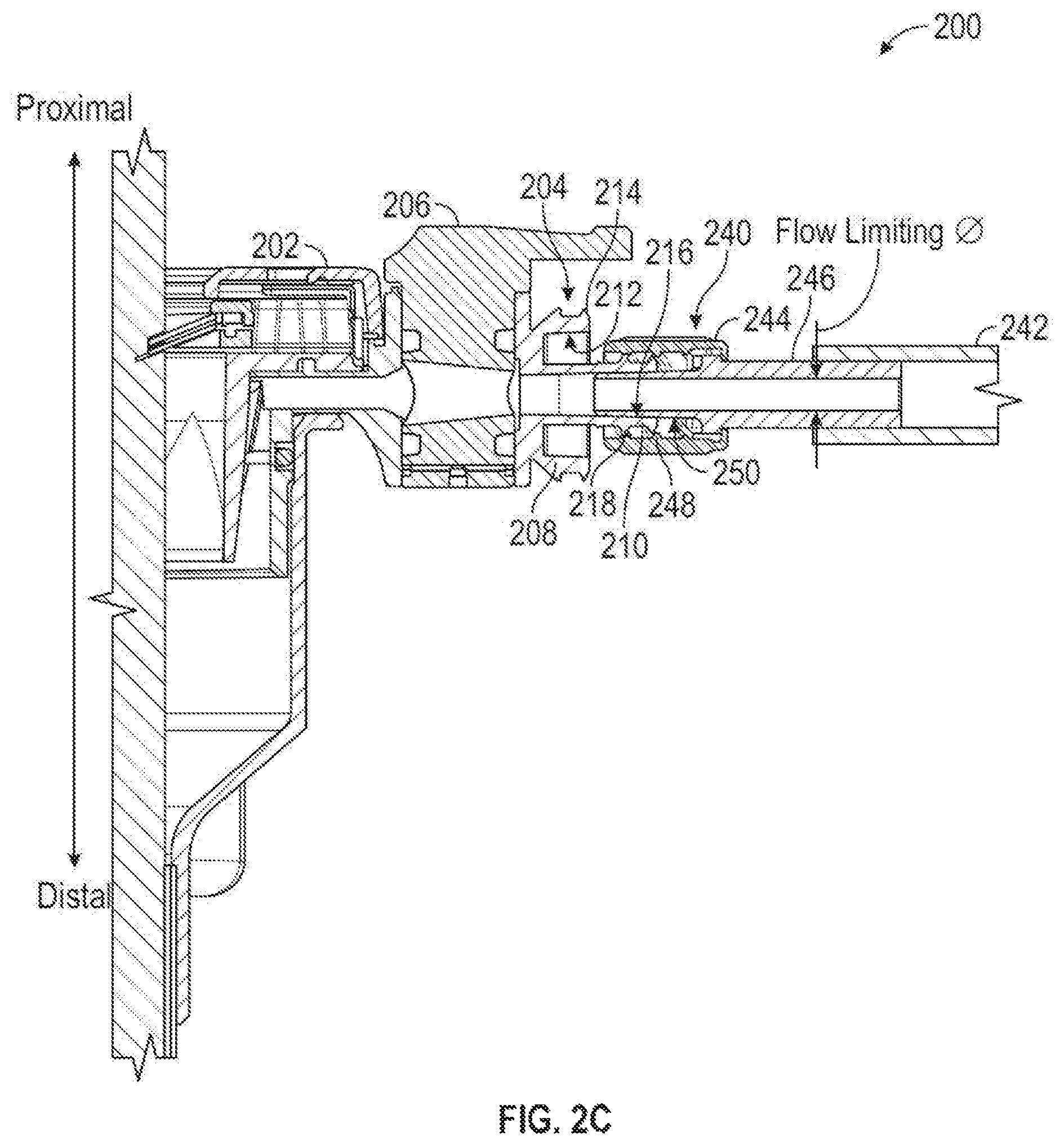 Patent US12564691 Figure 8 – Medical device insufflation connection