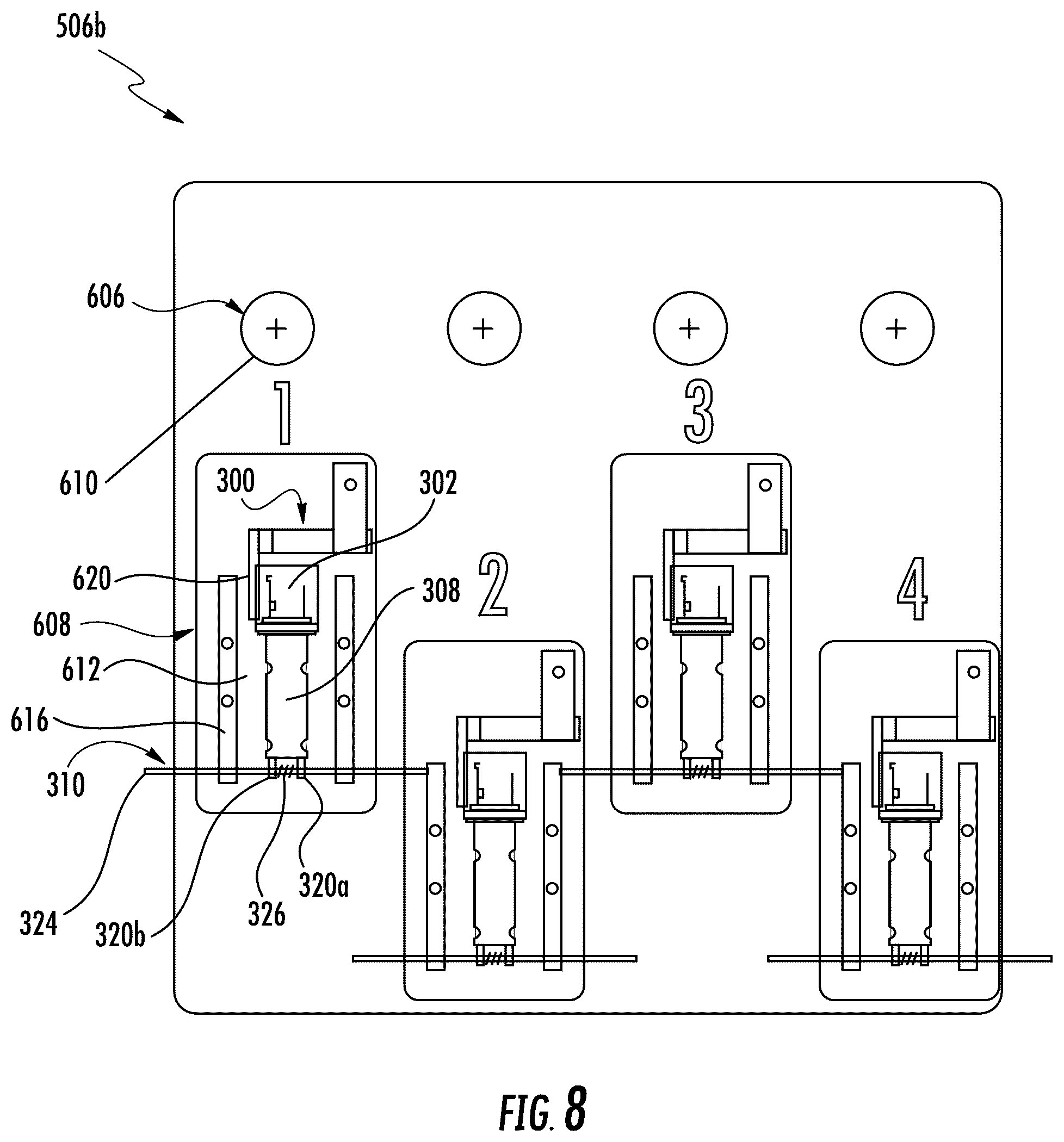 Patent US12564692 Figure 7 – Methods for assembling a cartridge for an aerosol delivery device, and associated systems and apparatuses