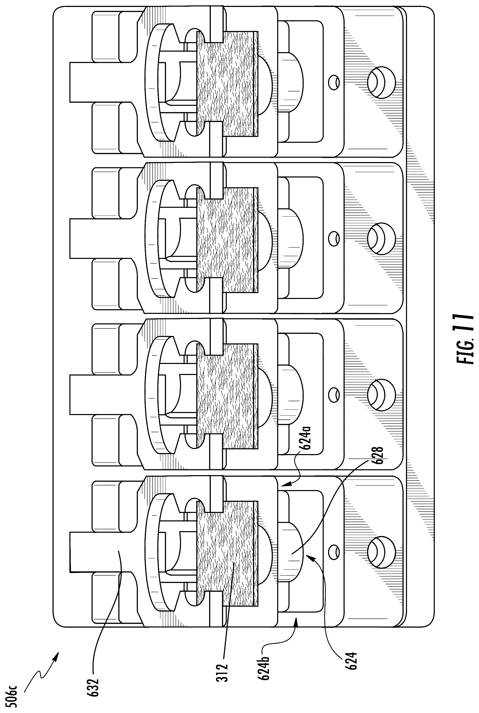 Patent US12564692 Figure 10 – Methods for assembling a cartridge for an aerosol delivery device, and associated systems and apparatuses