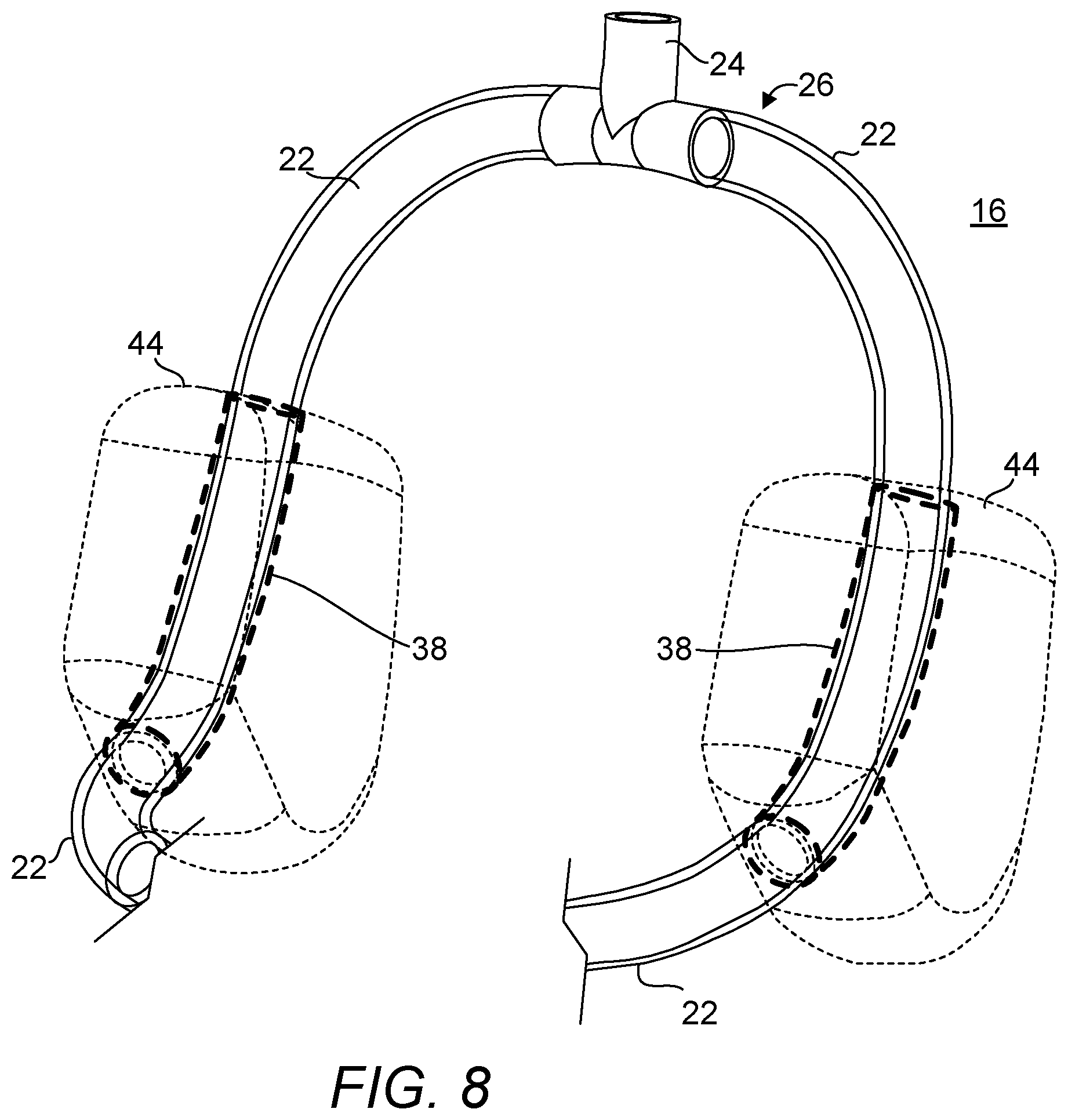 Patent US12564697 Figure 7 – Breathing mask and methods thereof