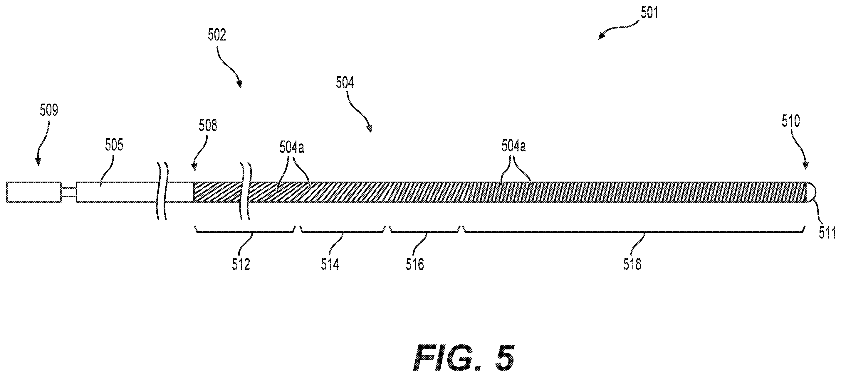 Patent US12564704 Figure 9 – Intraluminal device with looped core wire