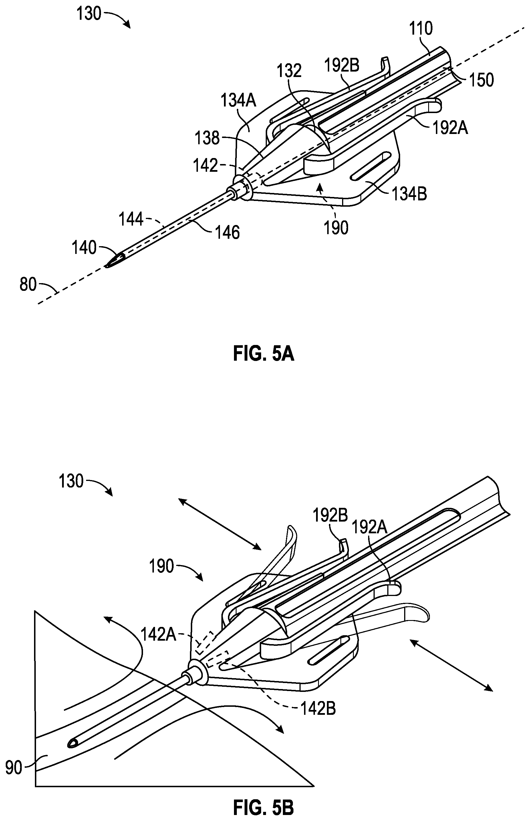 Patent US12564705 Figure 5 – Splitable needle and dilator catheter placement device and associated methods