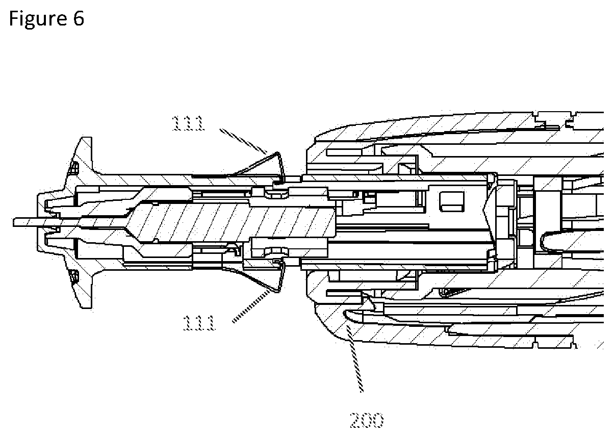 Patent US12564708 Figure 5 – Single-use cassette assembly