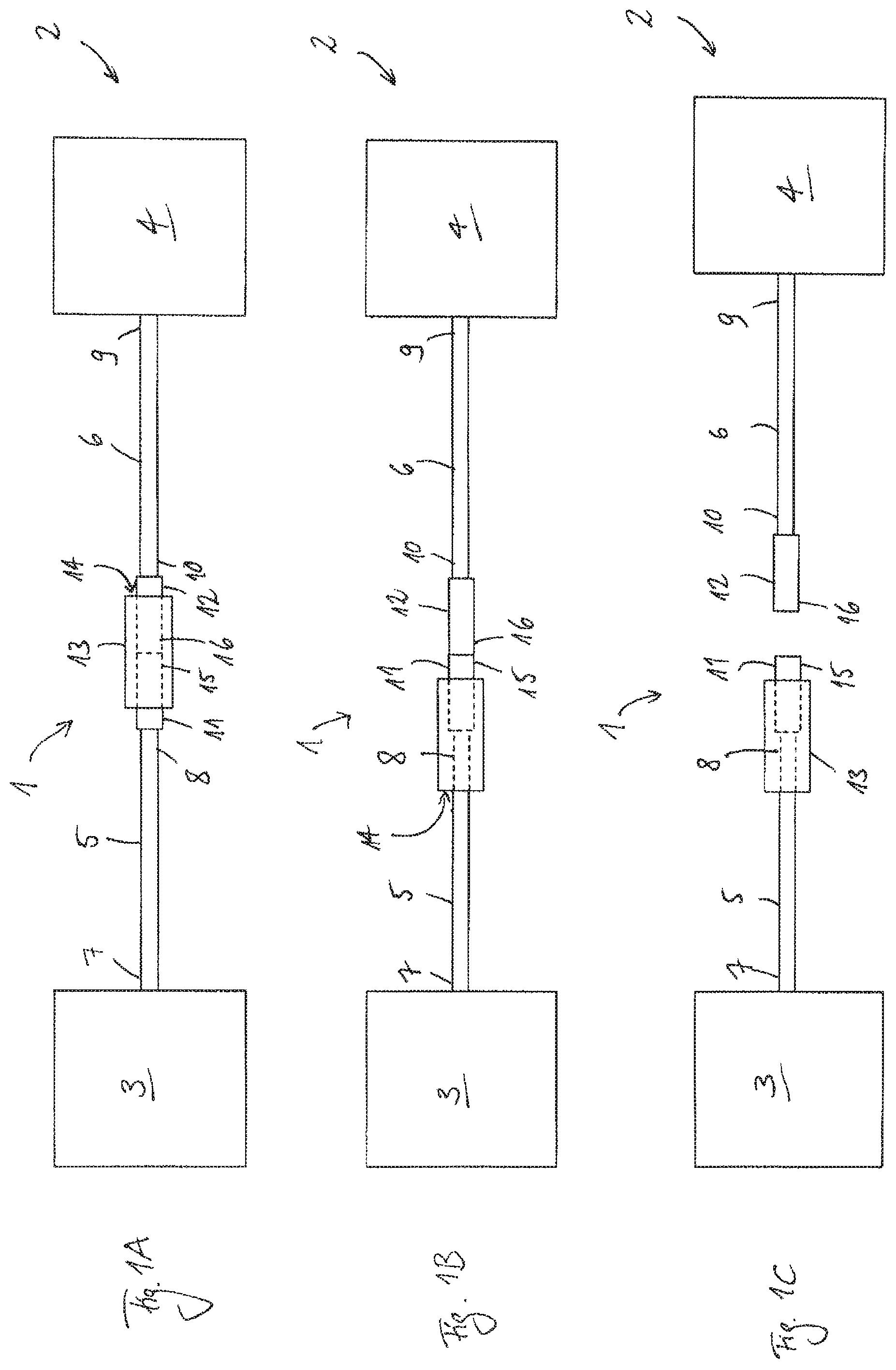 Patent US12564710 Figure 1 – System for securing a releasable connection between two elements
