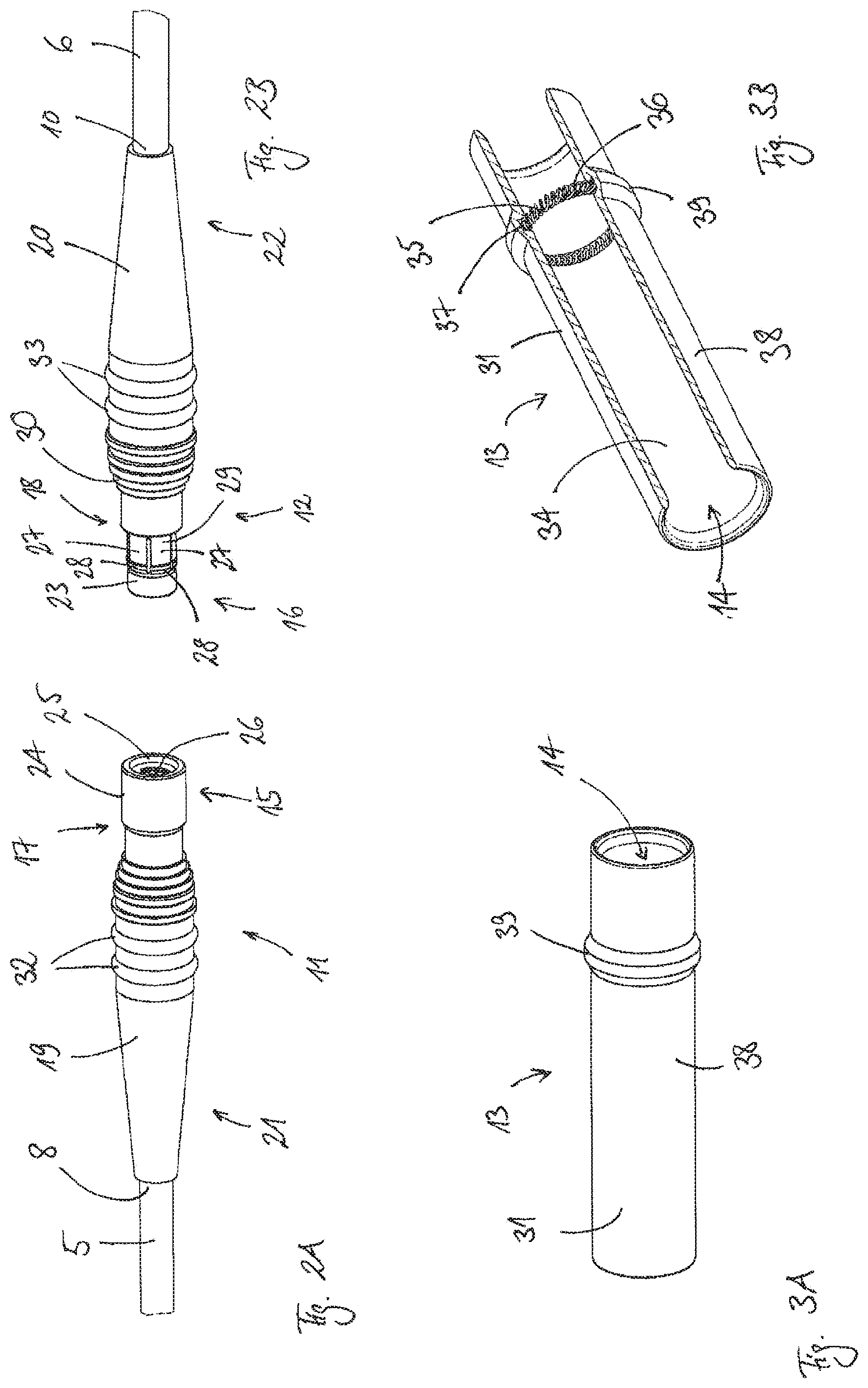 Patent US12564710 Figure 2 – System for securing a releasable connection between two elements