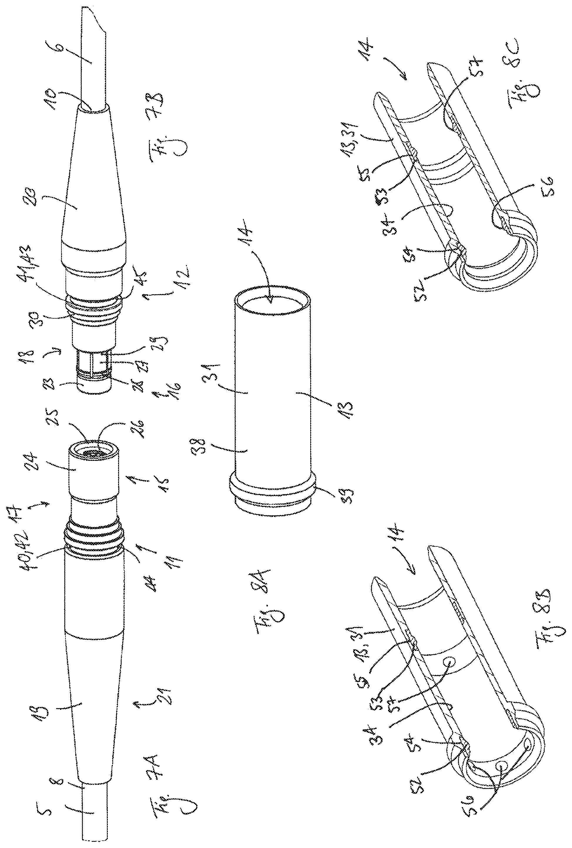Patent US12564710 Figure 6 – System for securing a releasable connection between two elements