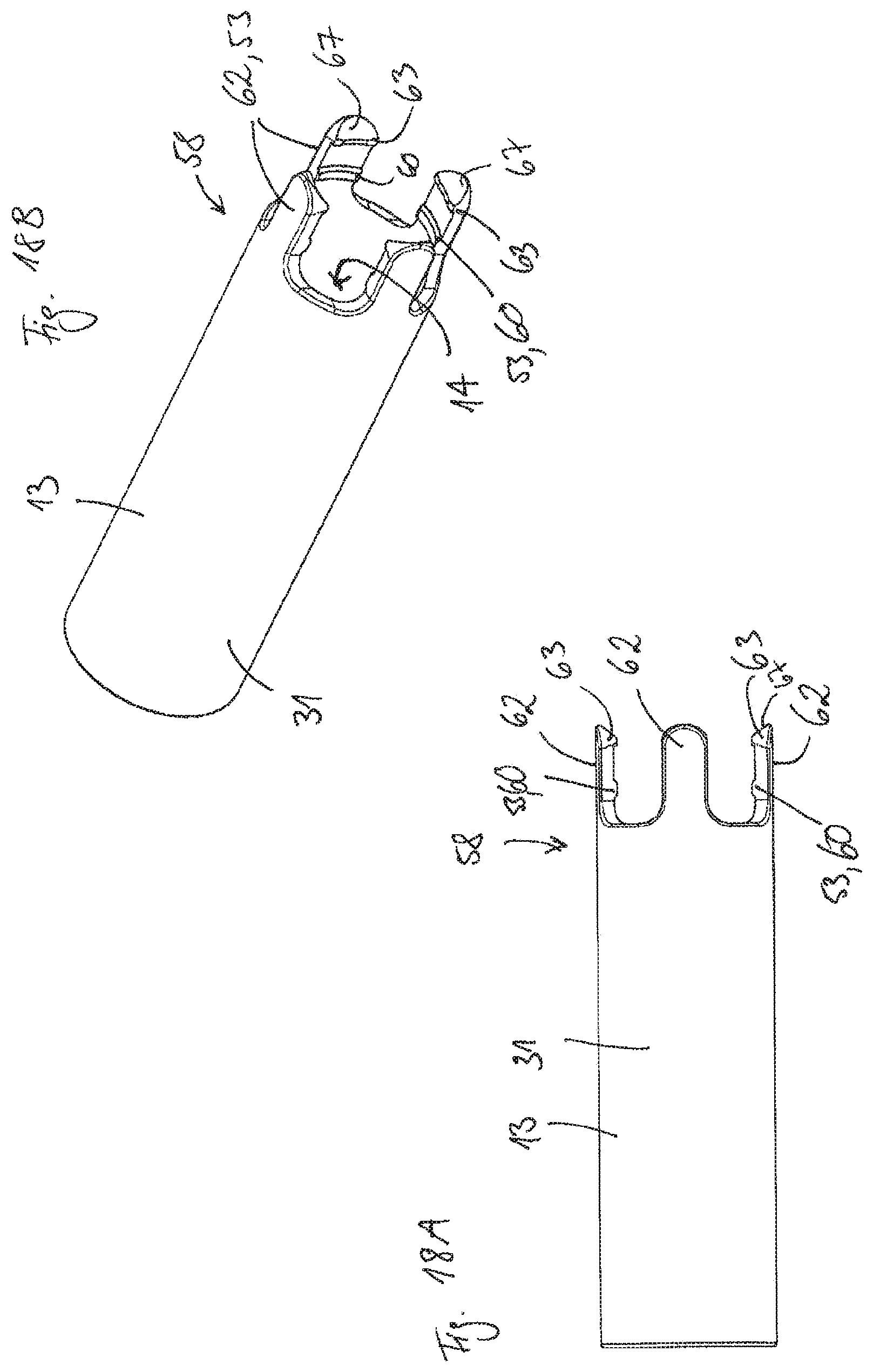 Patent US12564710 Figure 13 – System for securing a releasable connection between two elements