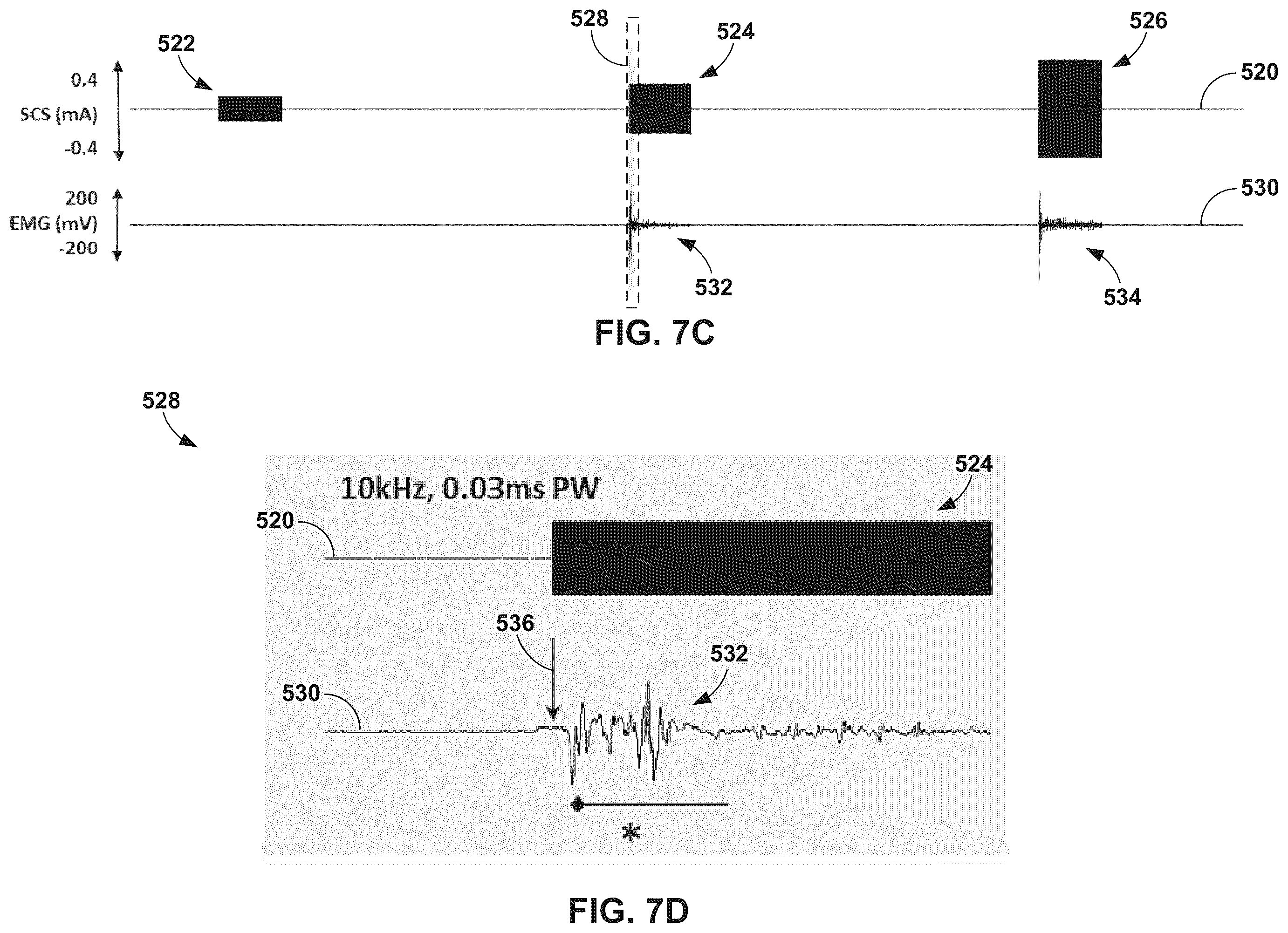Patent US12564719 Figure 8 – Selection of parameters for electrical stimulation