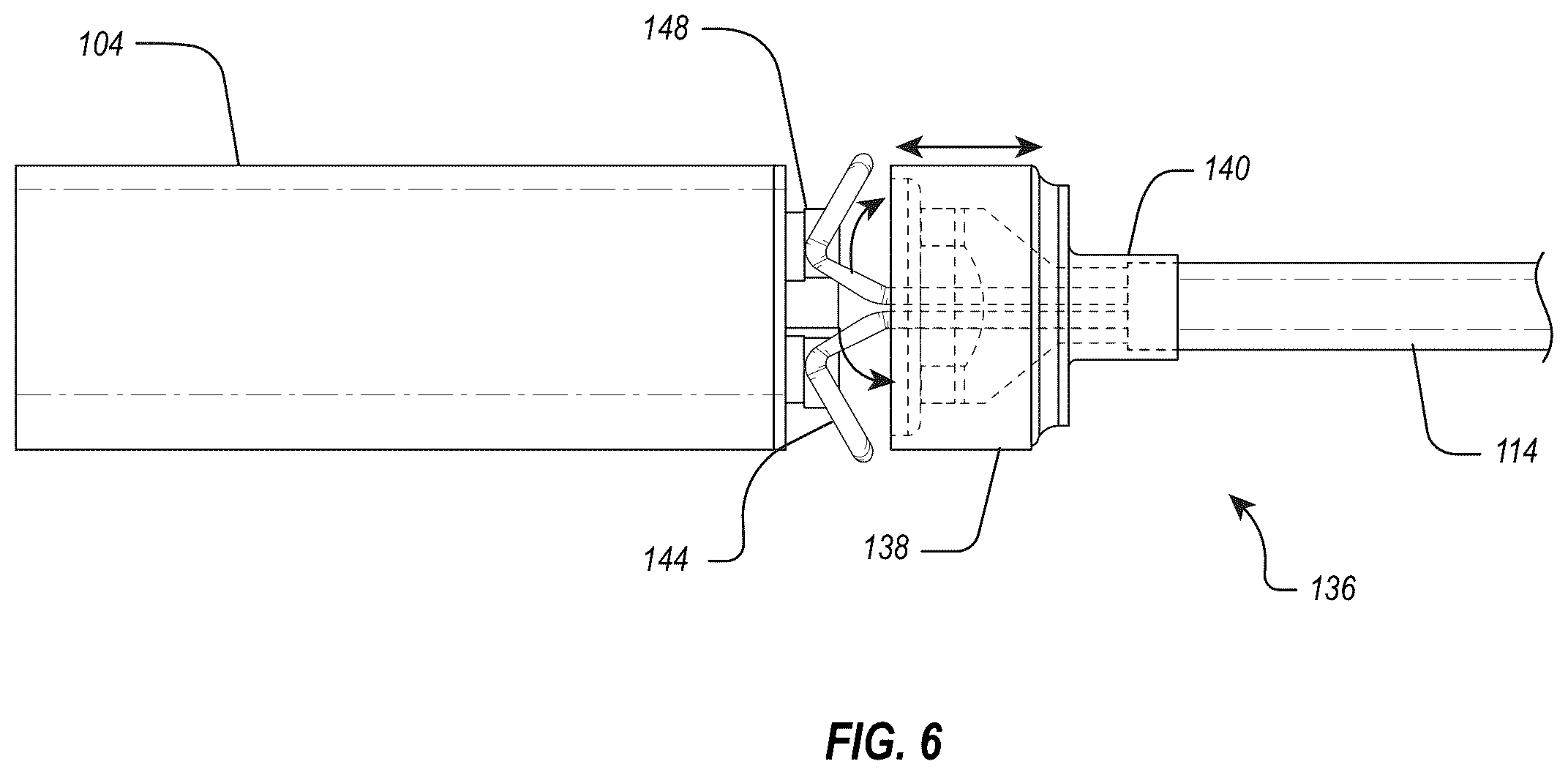 Patent US12564723 Figure 6 – Implant delivery and retrieval systems and methods
