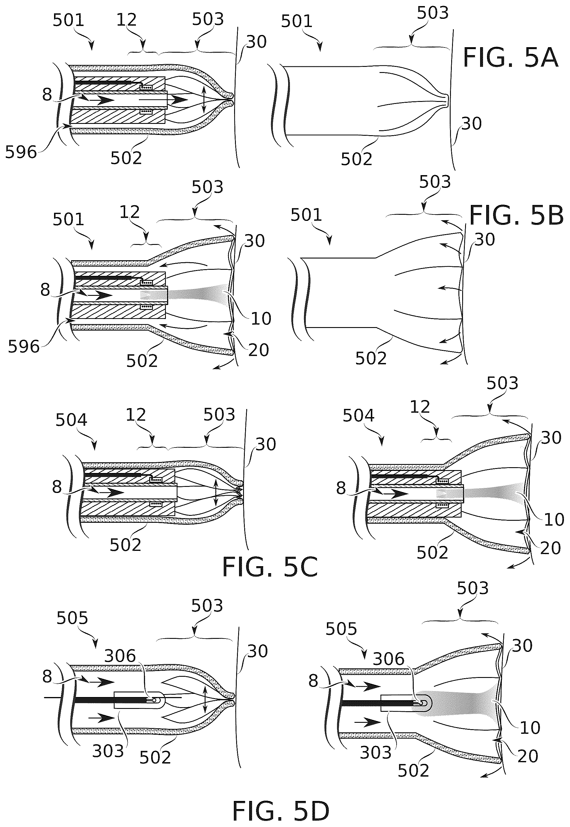 Patent US12564725 Figure 6 – Treatment of internal spaces using plasma generating device