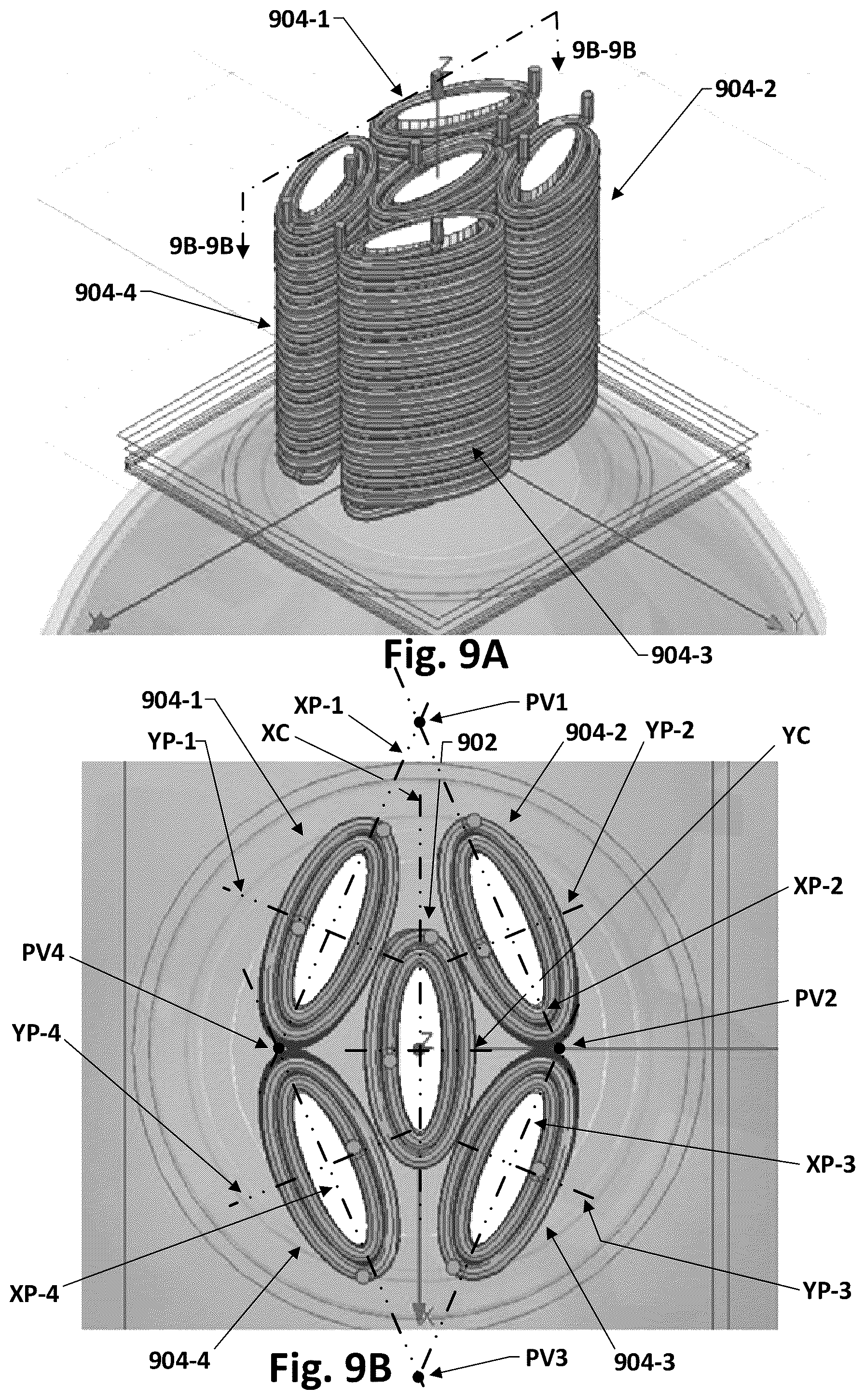 Patent US12564727 Figure 9 – System and method for multi-coil steerable and selectively focussed transcranial magnetic stimulation