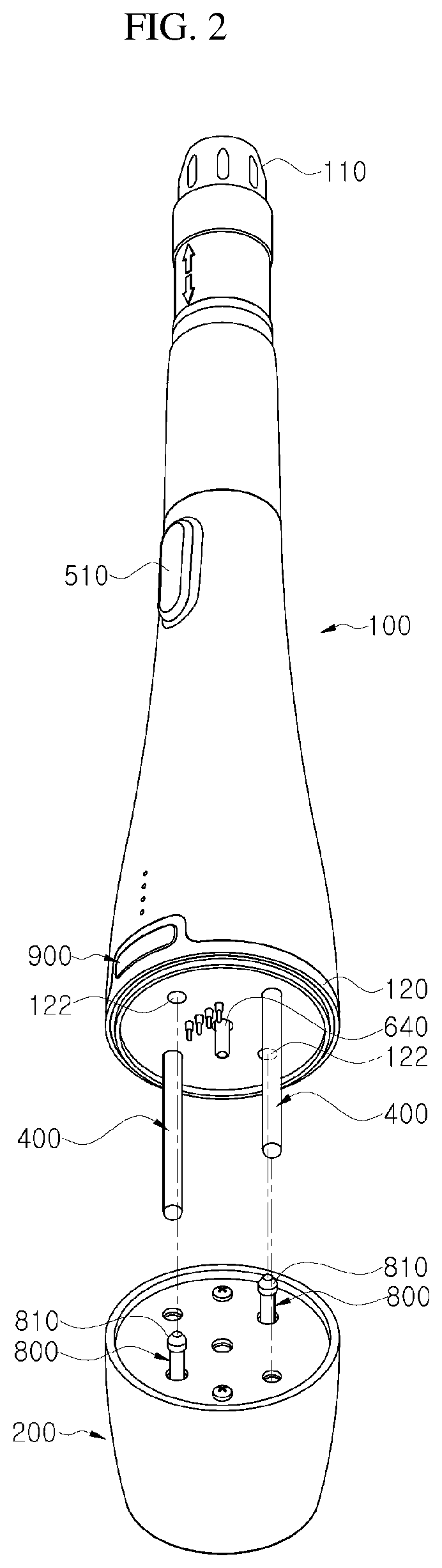 Patent US12564738 Figure 2 – Temperature measurement-based high-intensity focused ultrasound output device