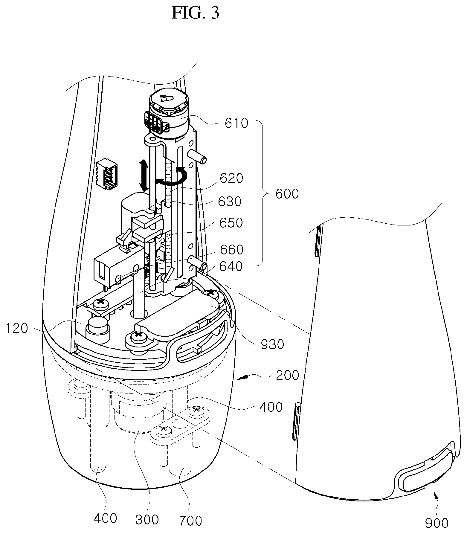 Patent US12564738 Figure 3 – Temperature measurement-based high-intensity focused ultrasound output device