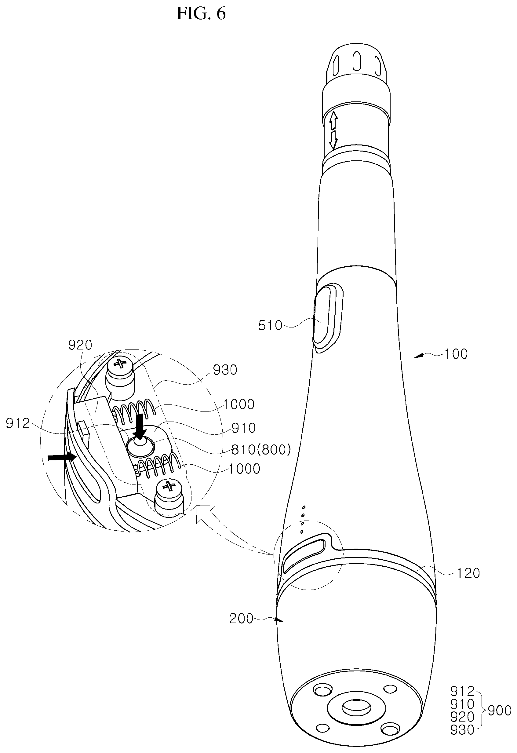 Patent US12564738 Figure 6 – Temperature measurement-based high-intensity focused ultrasound output device